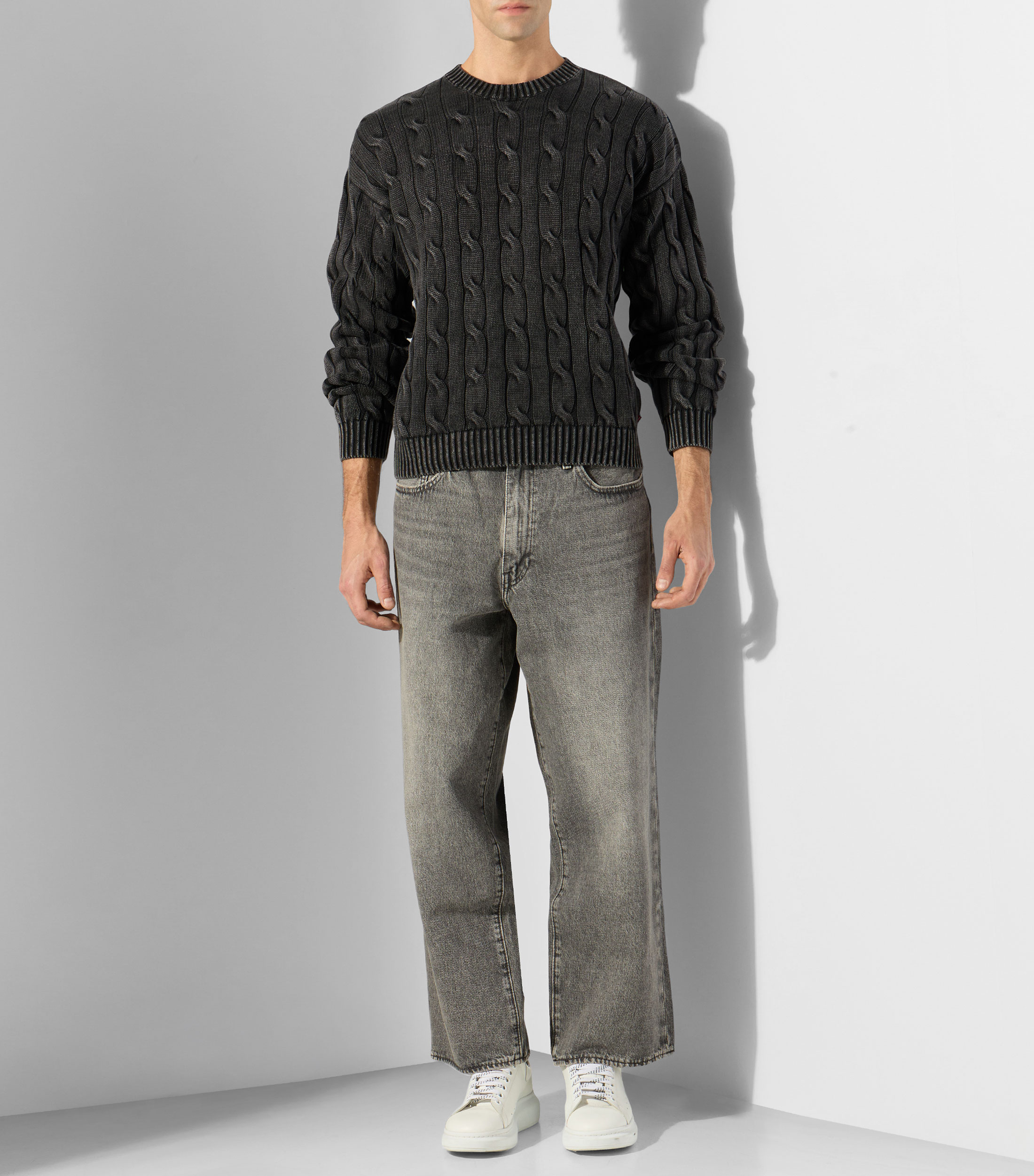 Jeans de corte amplio Hombre