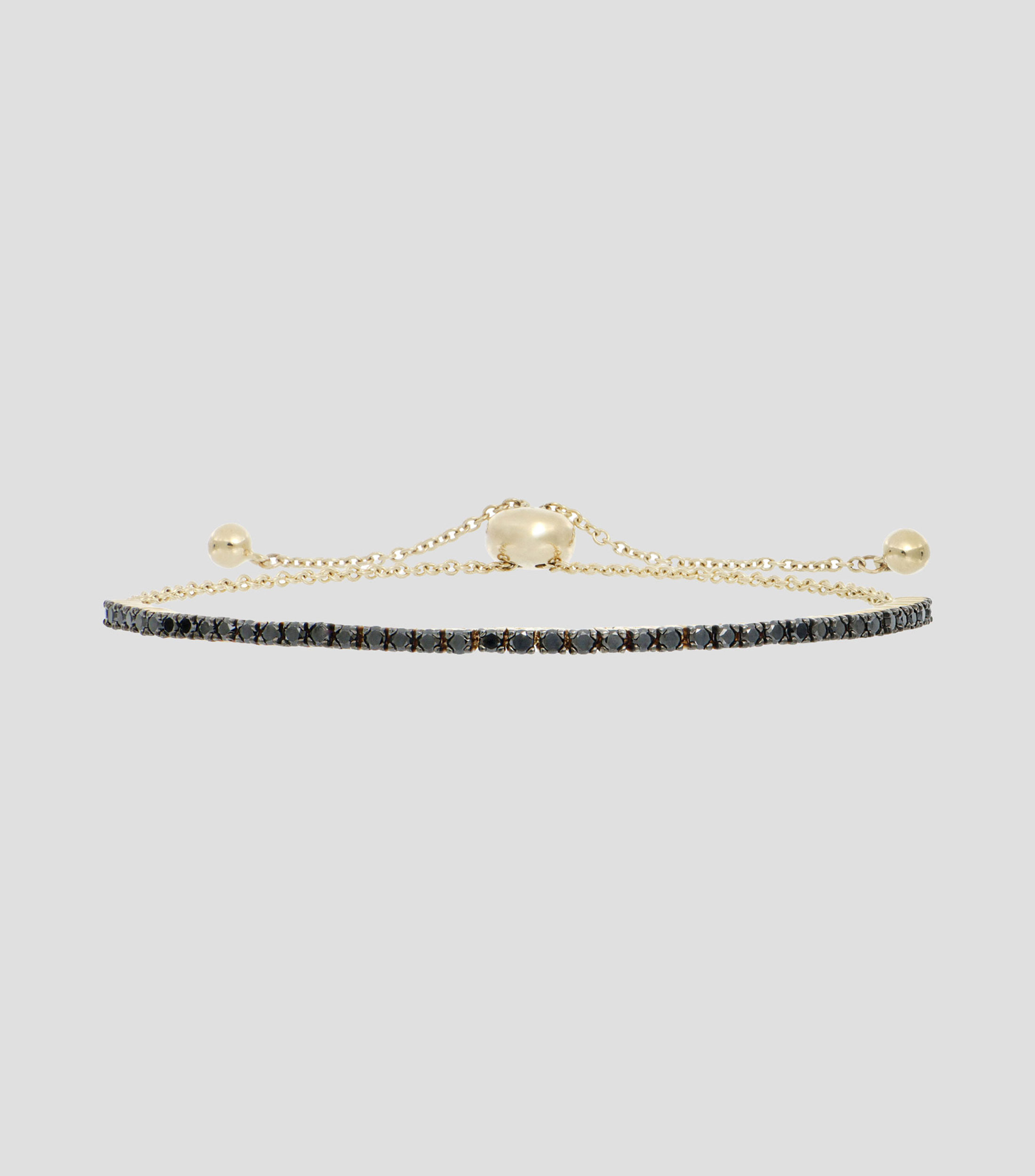 Pulsera en Oro amarillo de 14 Kilates con diamante Mujer