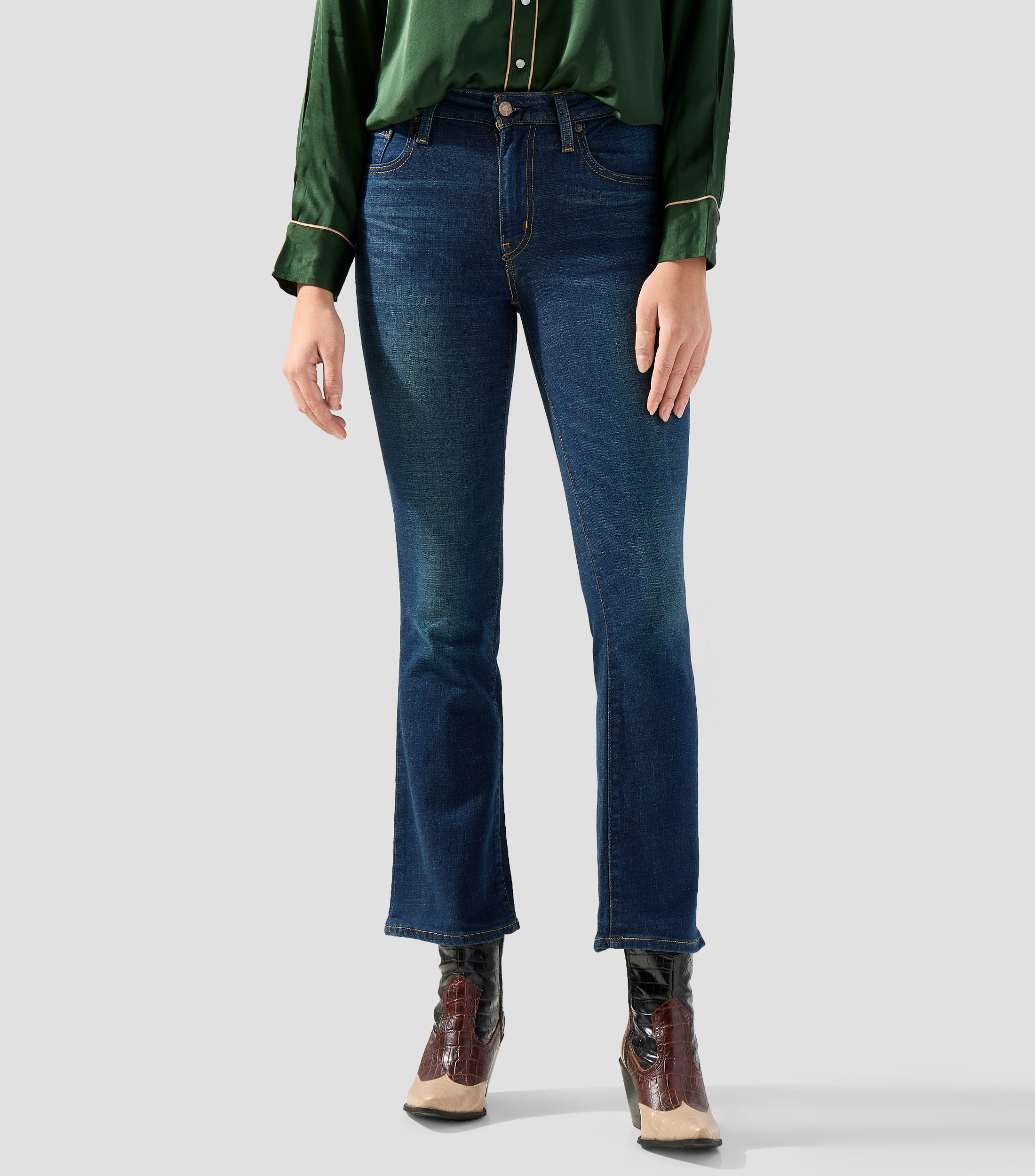 Jeans regular Mujer