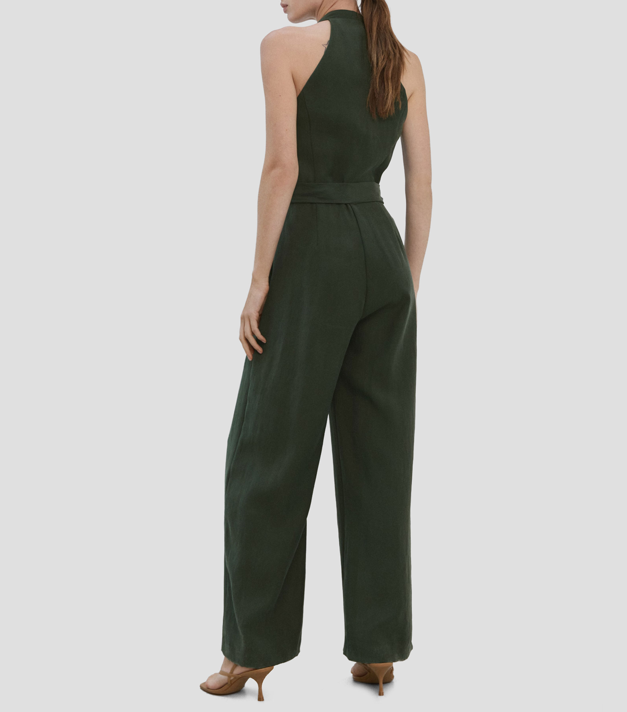 Jumpsuit de corte recto Mujer