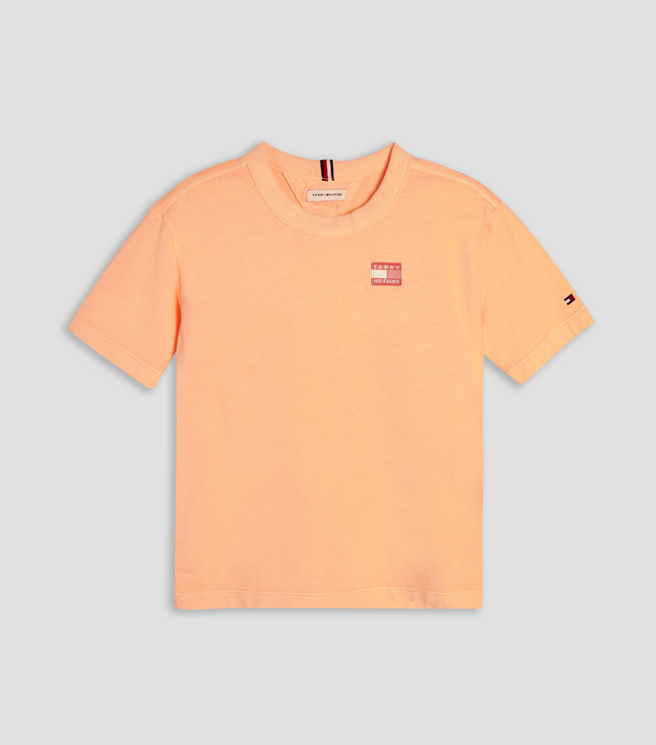 Playera cuello redondo manga corta lisa Niño