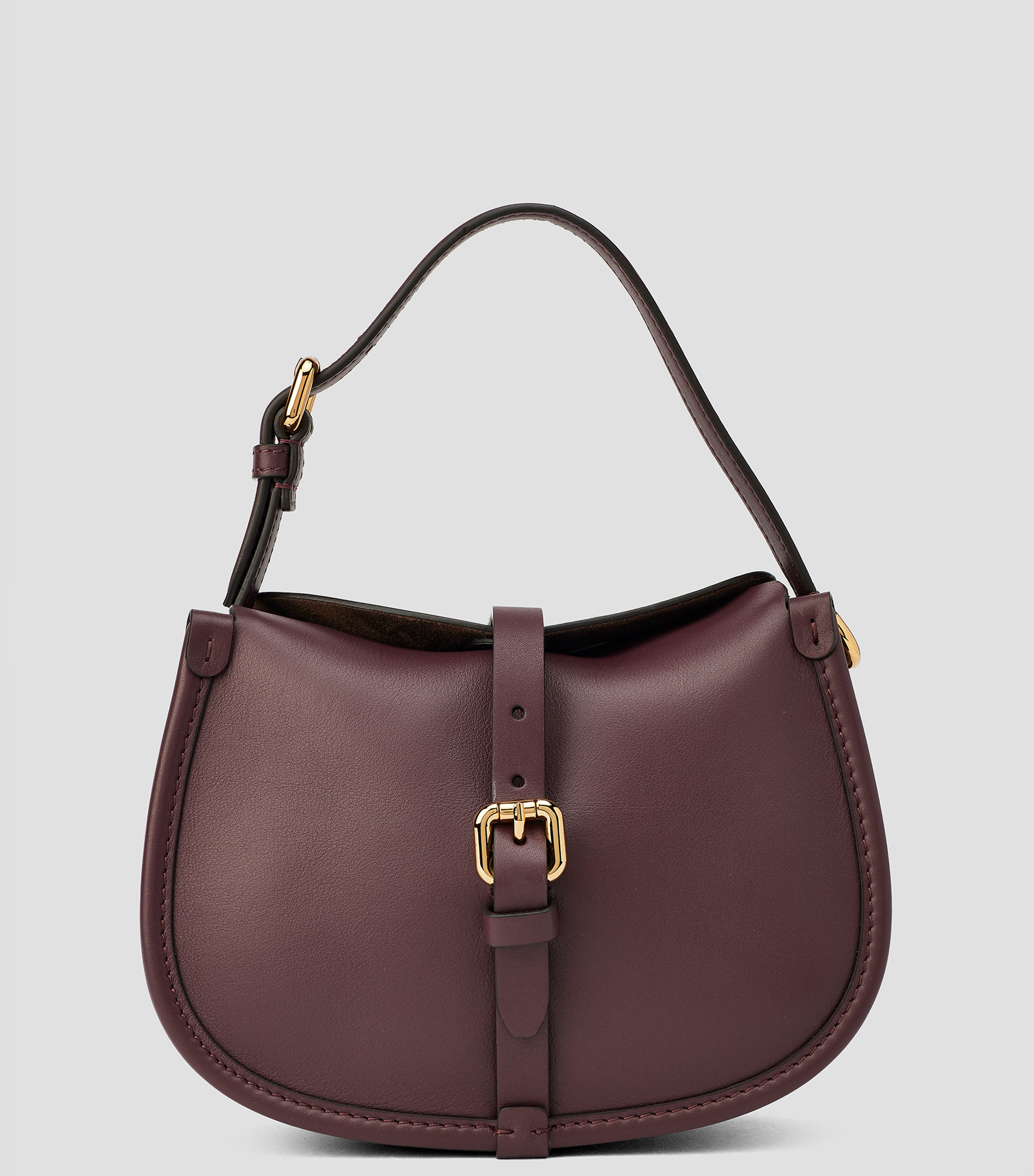 Bolsa Crossbody en piel vacuna Pony lisa Mujer