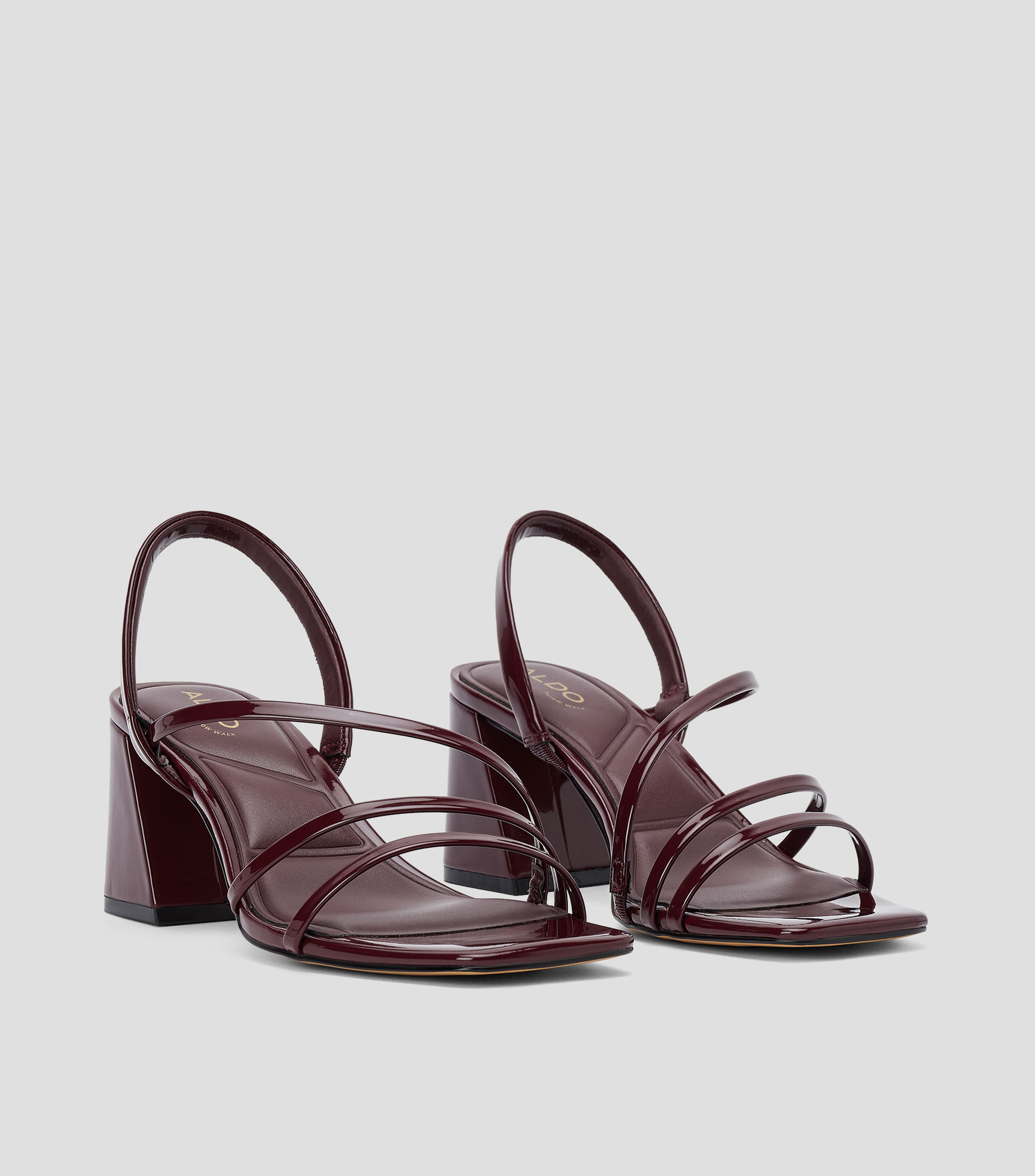 Sandalias con Tacón cuadrado de 8 cm Mujer