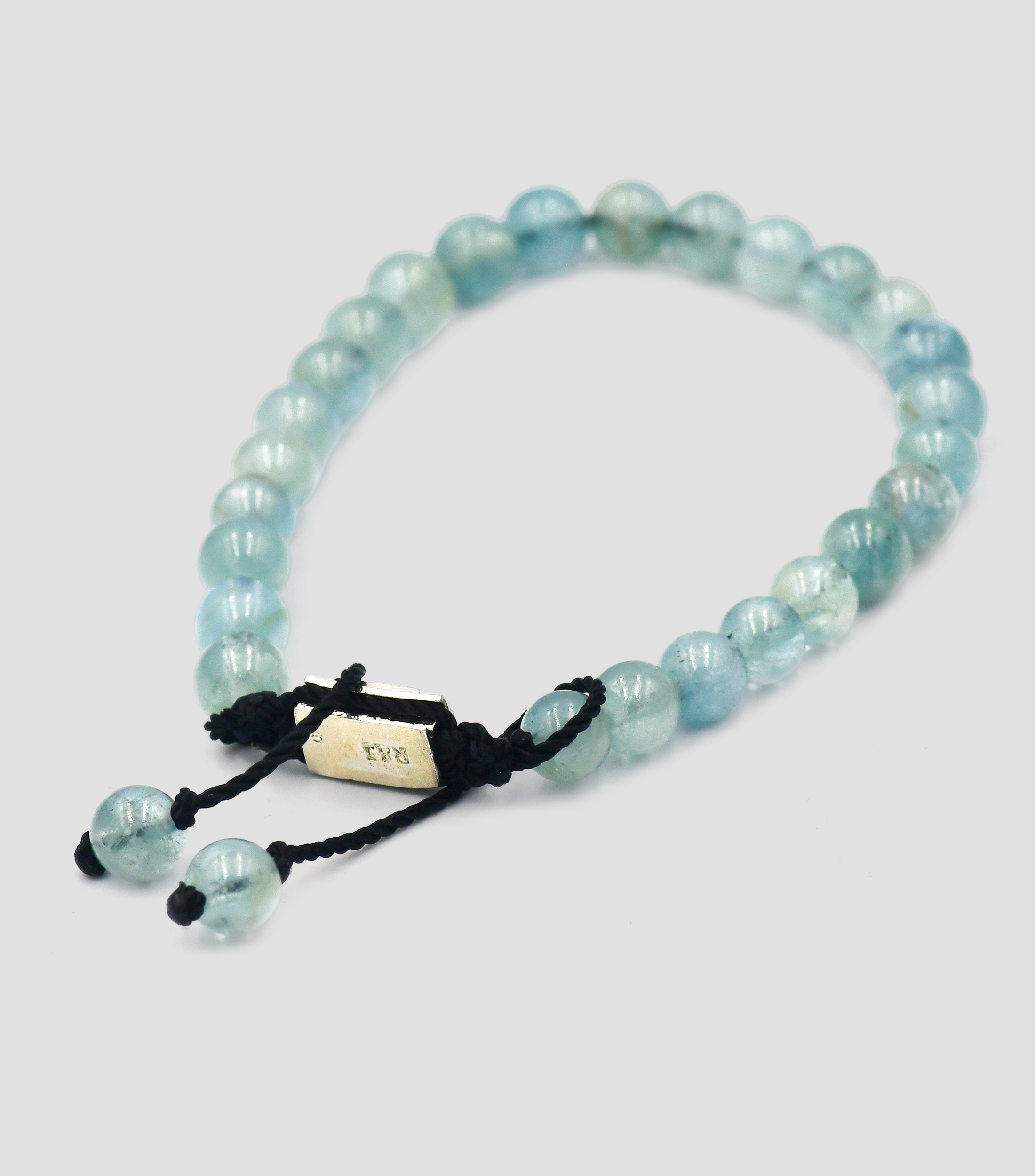 Pulsera Aquamarine en plata .925 Hombre