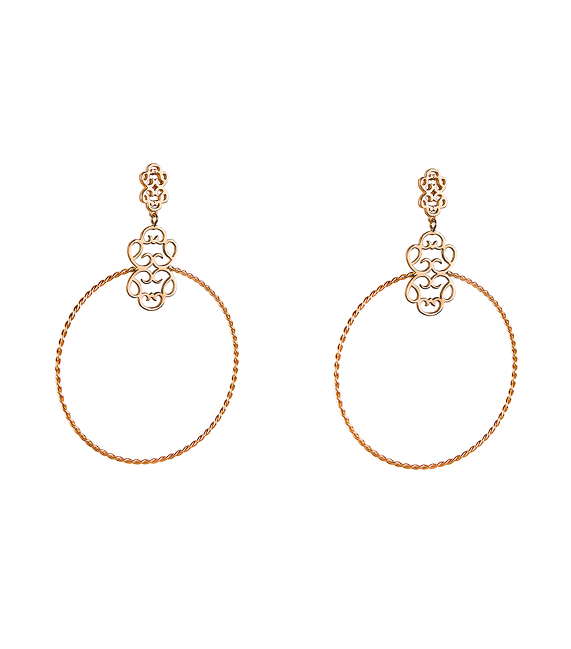 Pendientes Símbolo Real Mujer