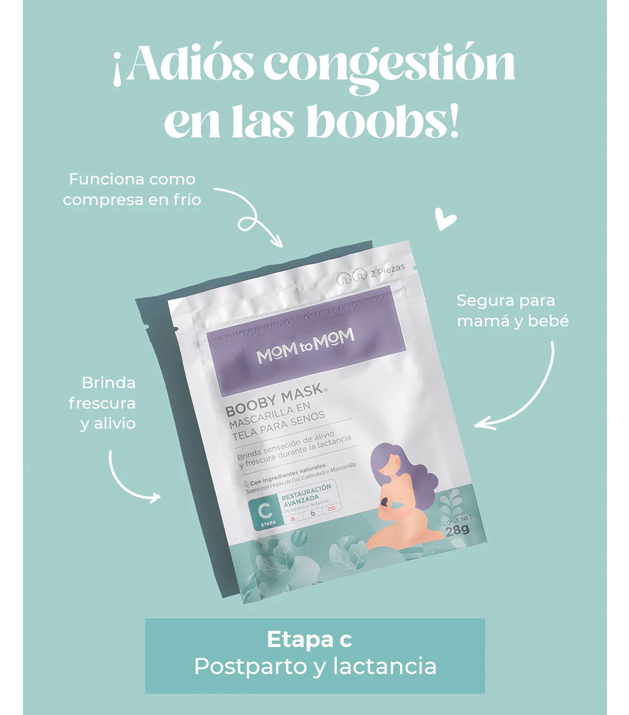 Mascarilla en Tela para Senos