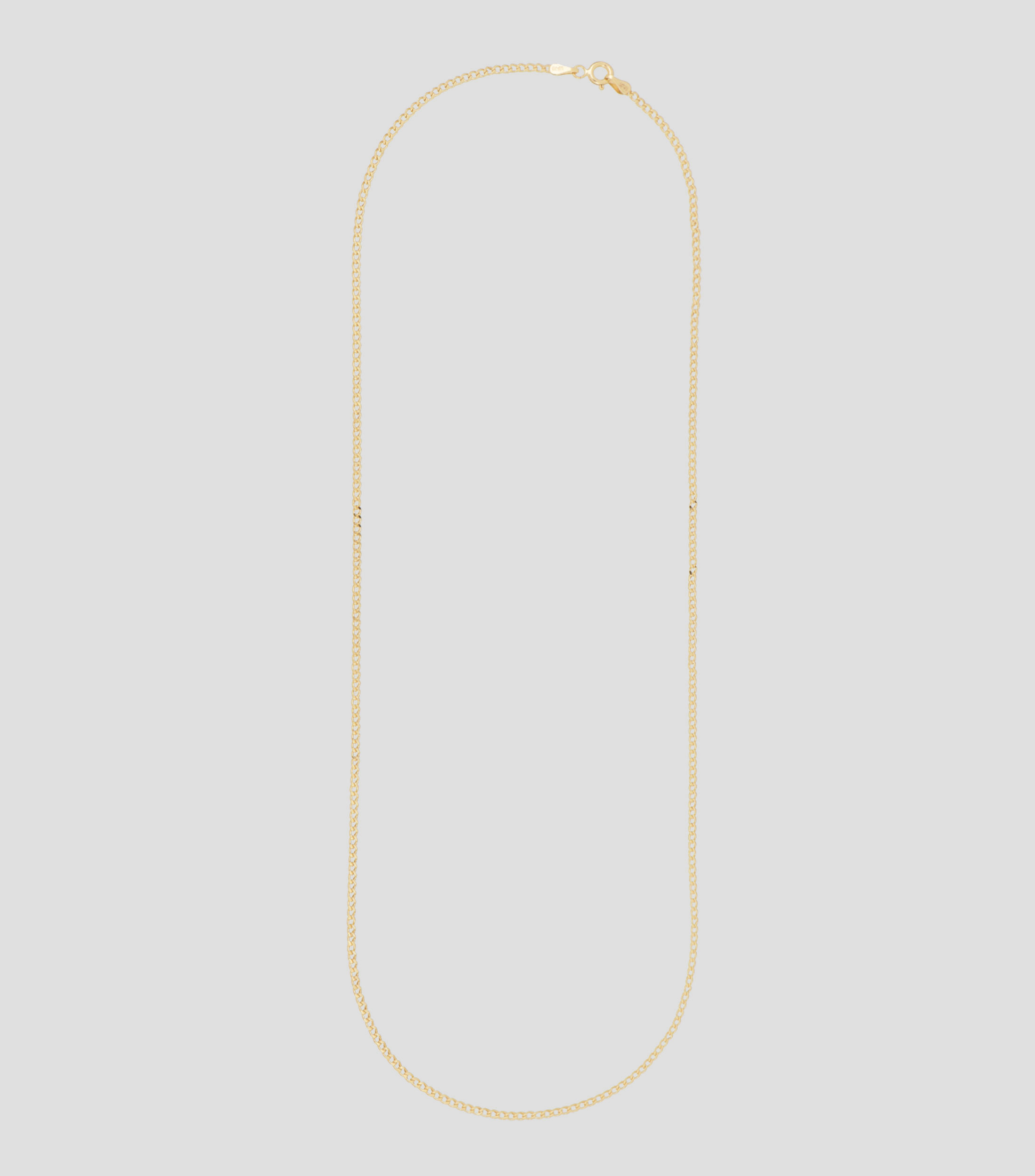 Cadena en oro 14 Kilates Barbada Mujer