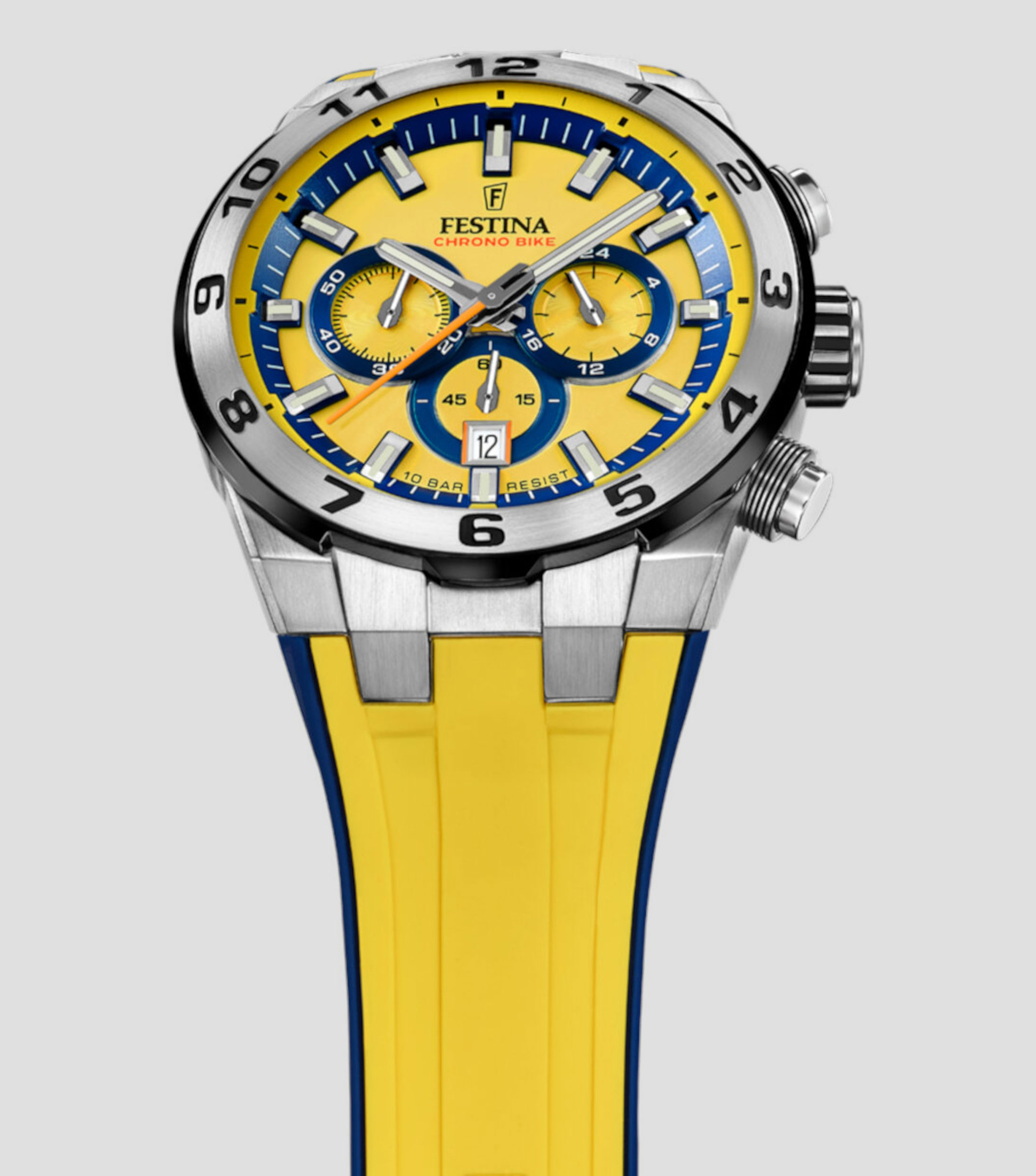 Reloj para Hombre Chrono Bike De Vestir, Plateado