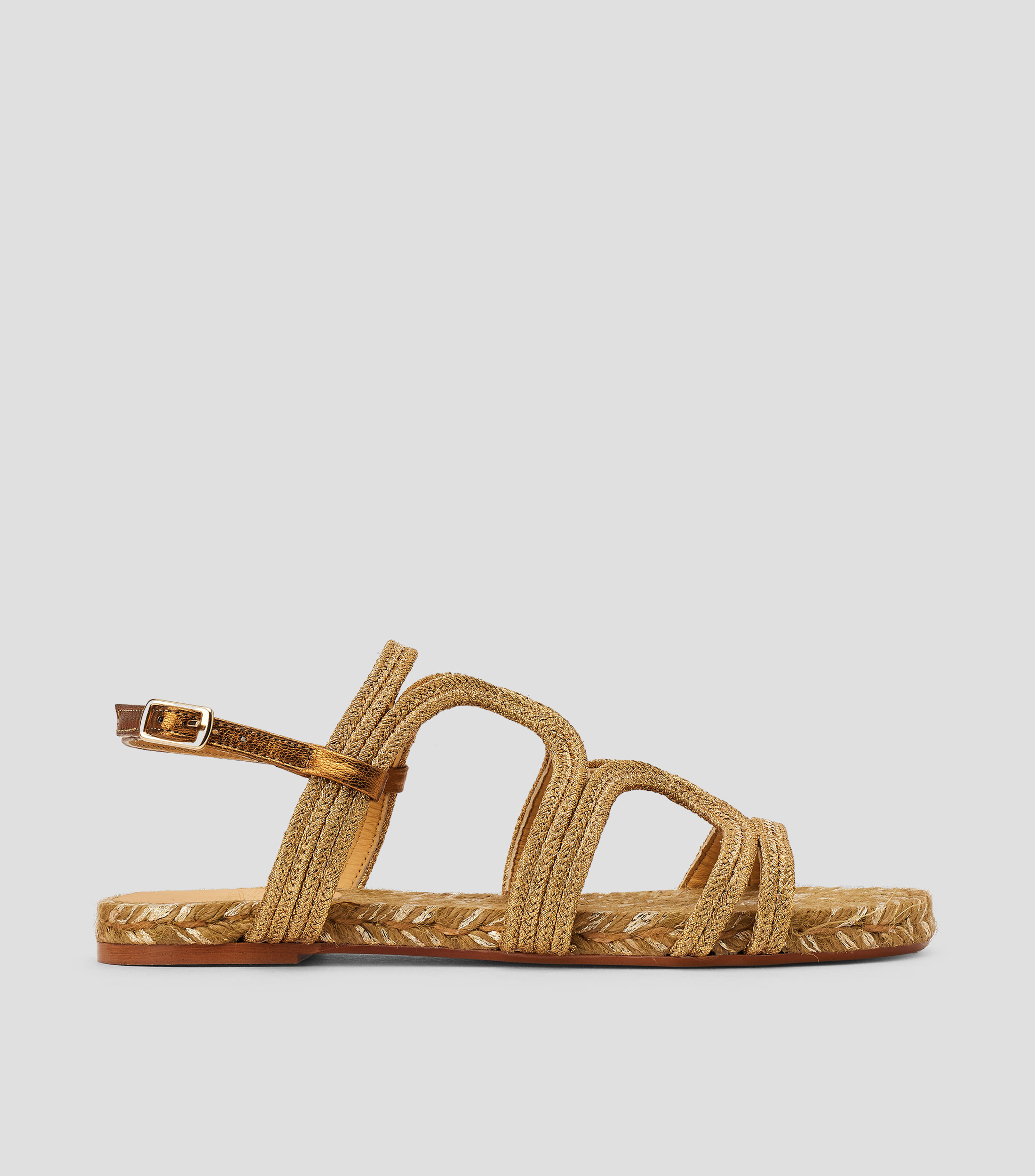 Sandalias planas lisas Mujer