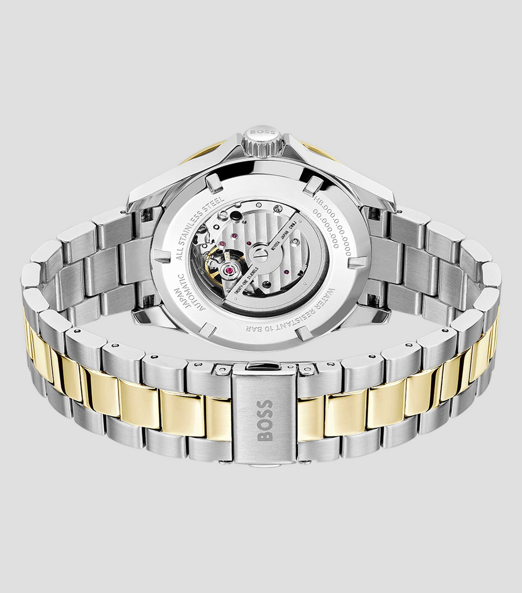Reloj para Hombre Troper automatic Casual Plateado, Dorado