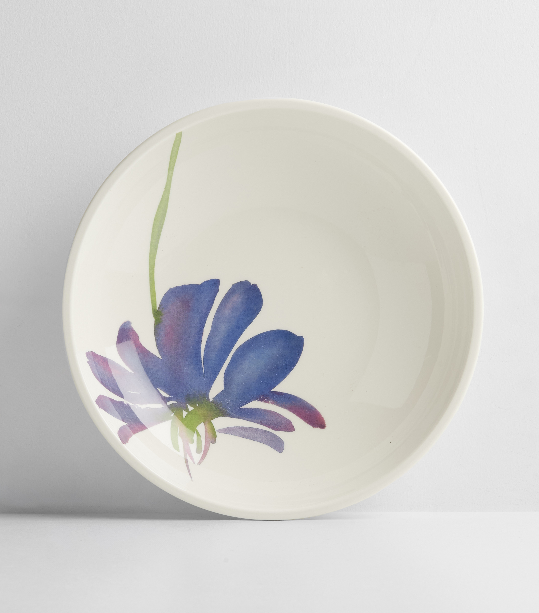 Bowl Artesano Flower Birds con flor