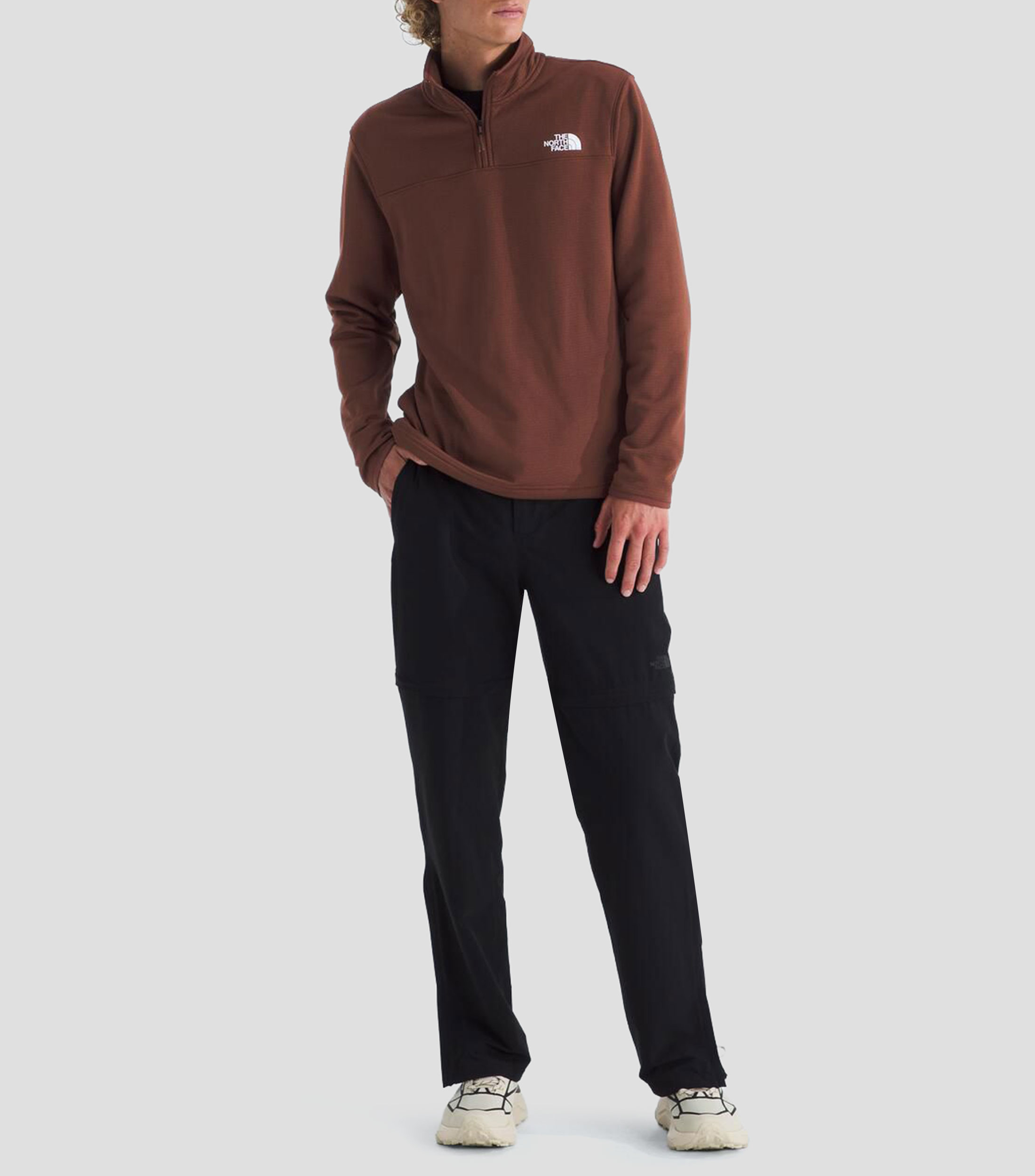 Chamarra Cedar Cedar Trail Grid Fleece QZ Hombre