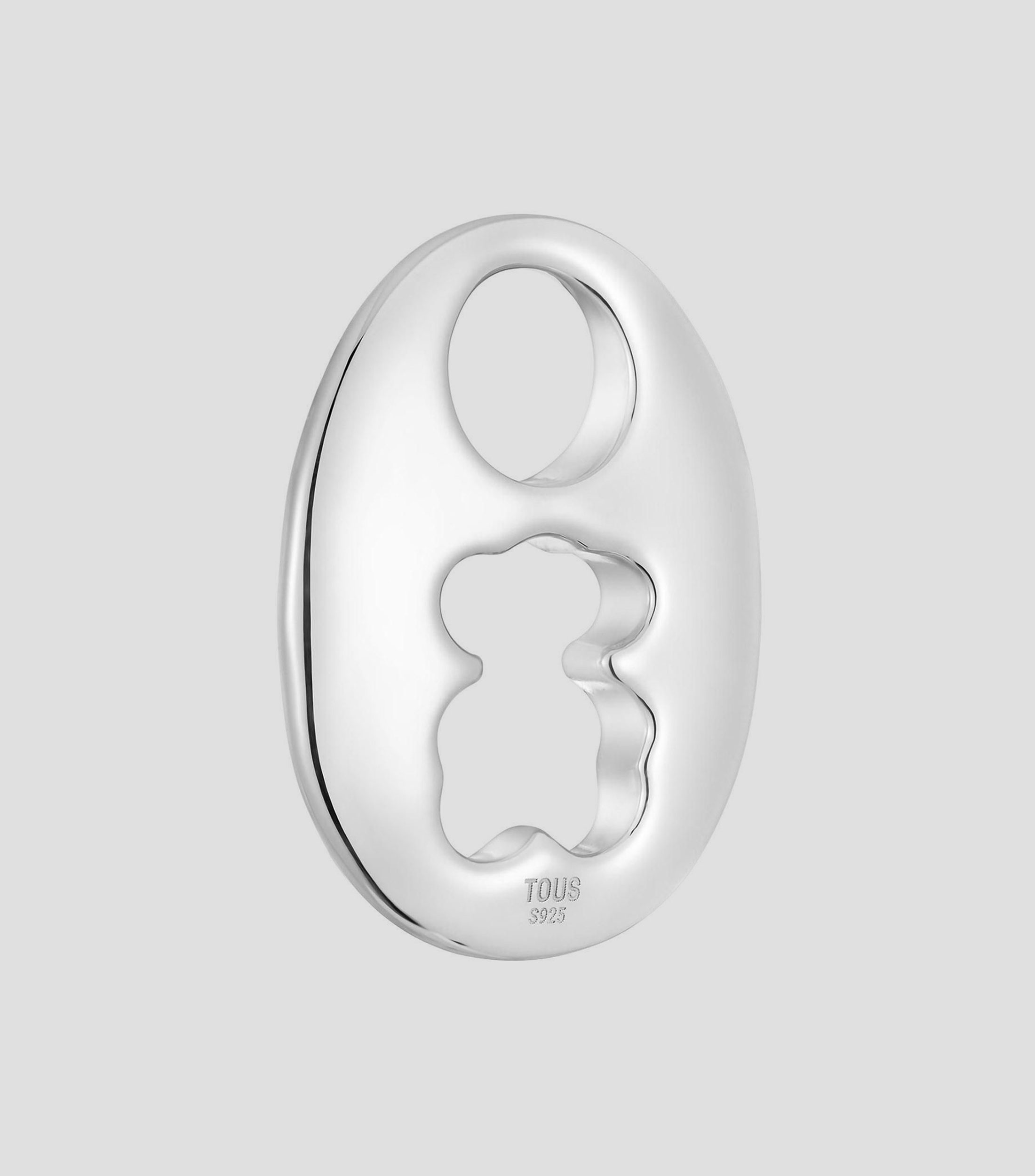 Dije de oso en plata .925 Calabrote Oso Mujer