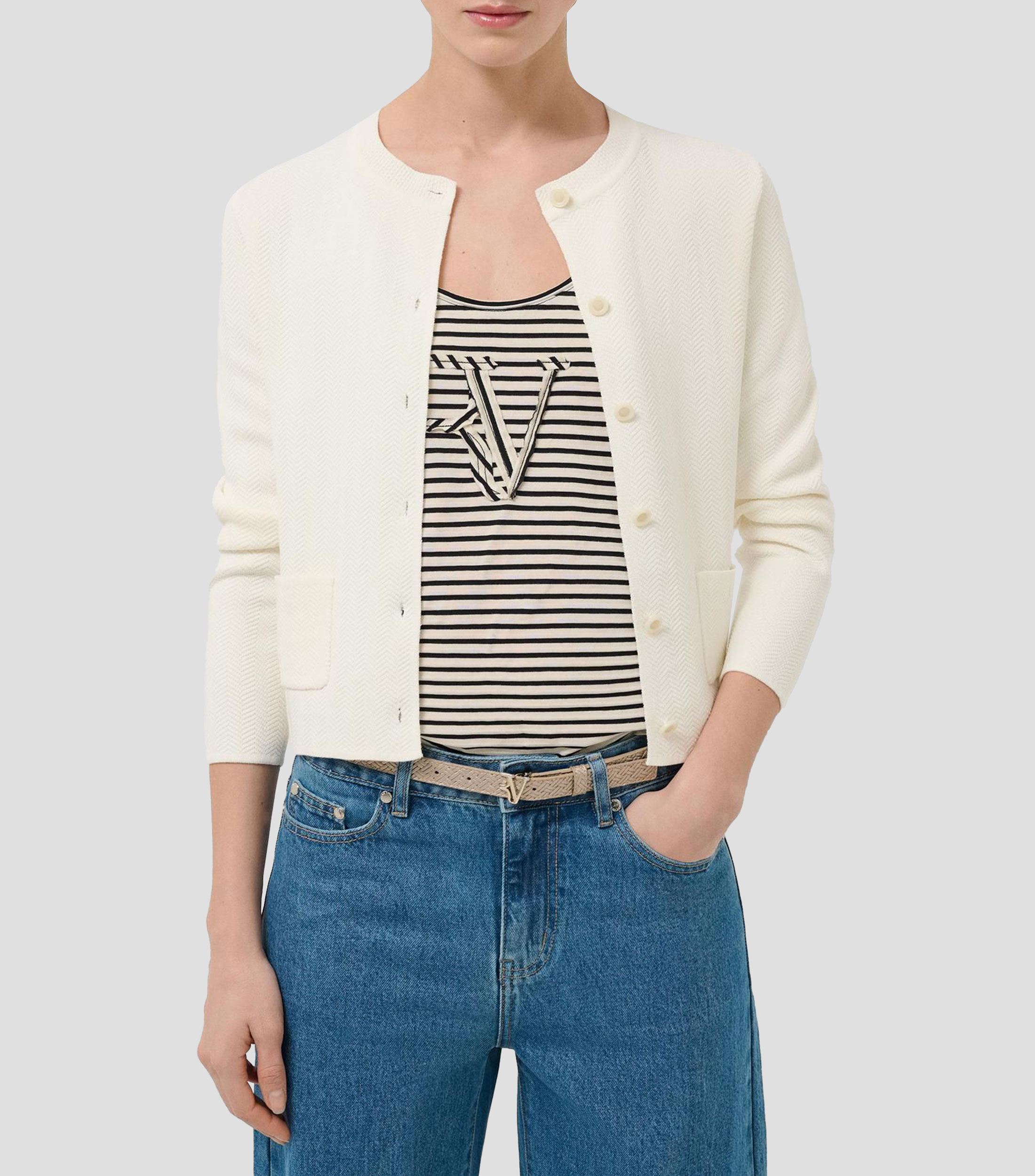 Saco Microdiseño Mujer