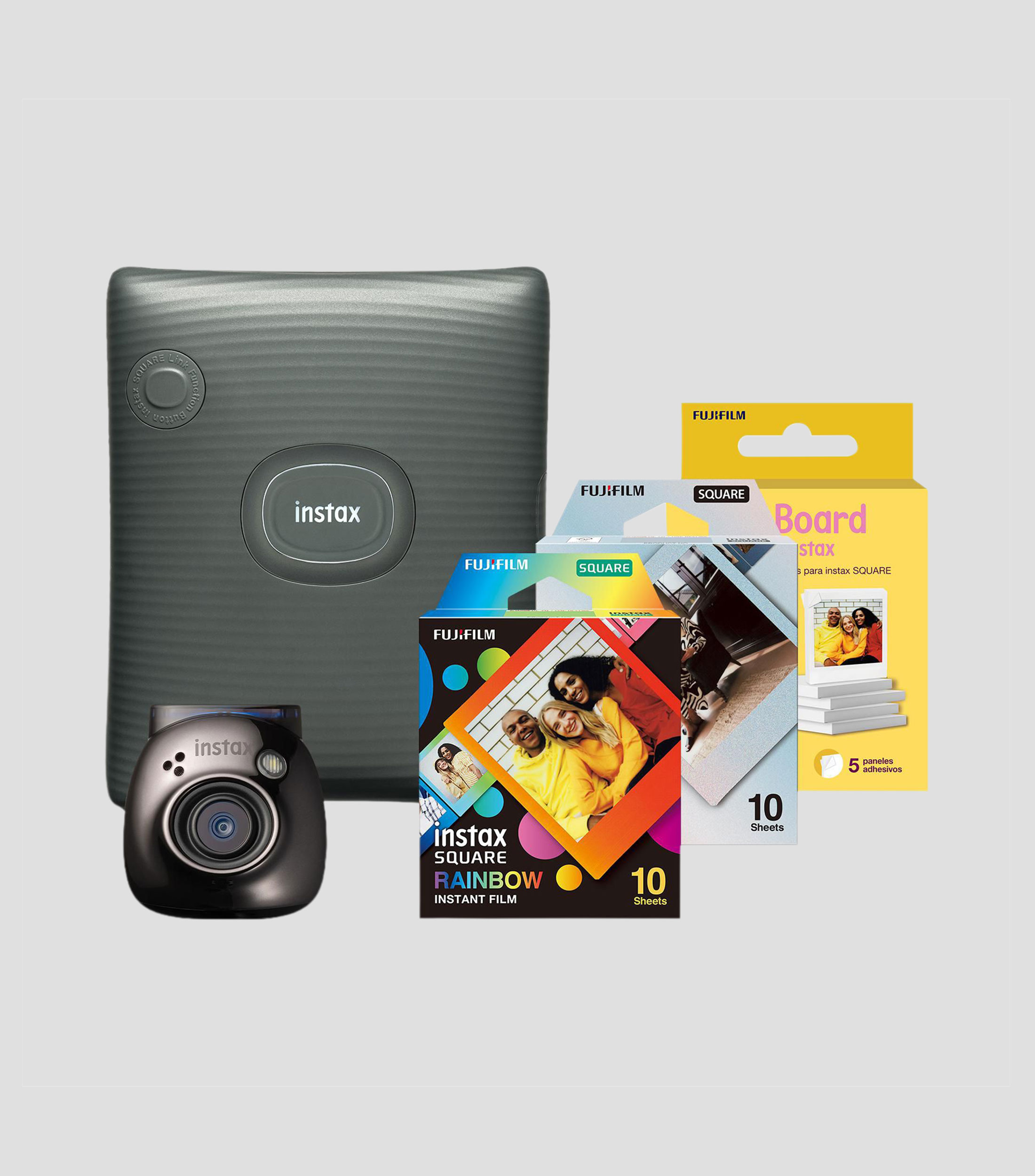 Kit Impresora Instantánea Instax Square Link Verde