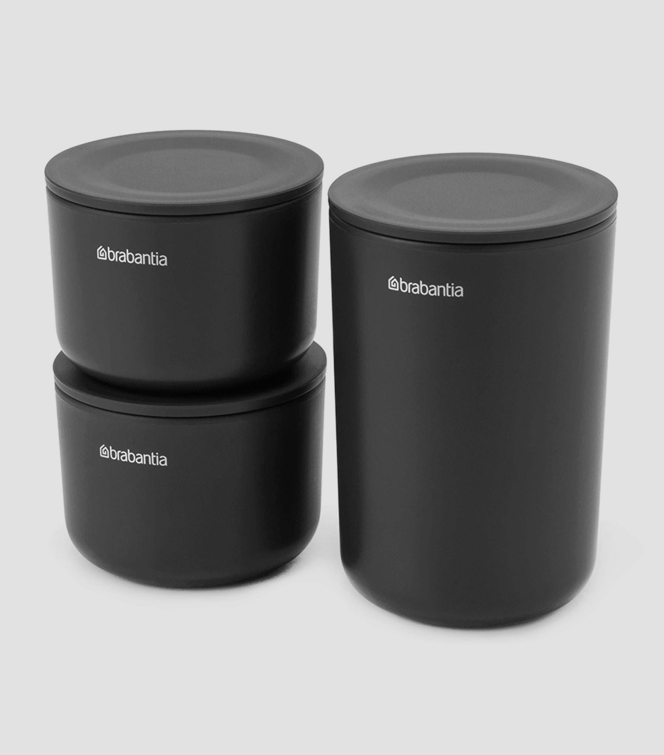 Set de Accesorios Apilables para Baño 3 Piezas