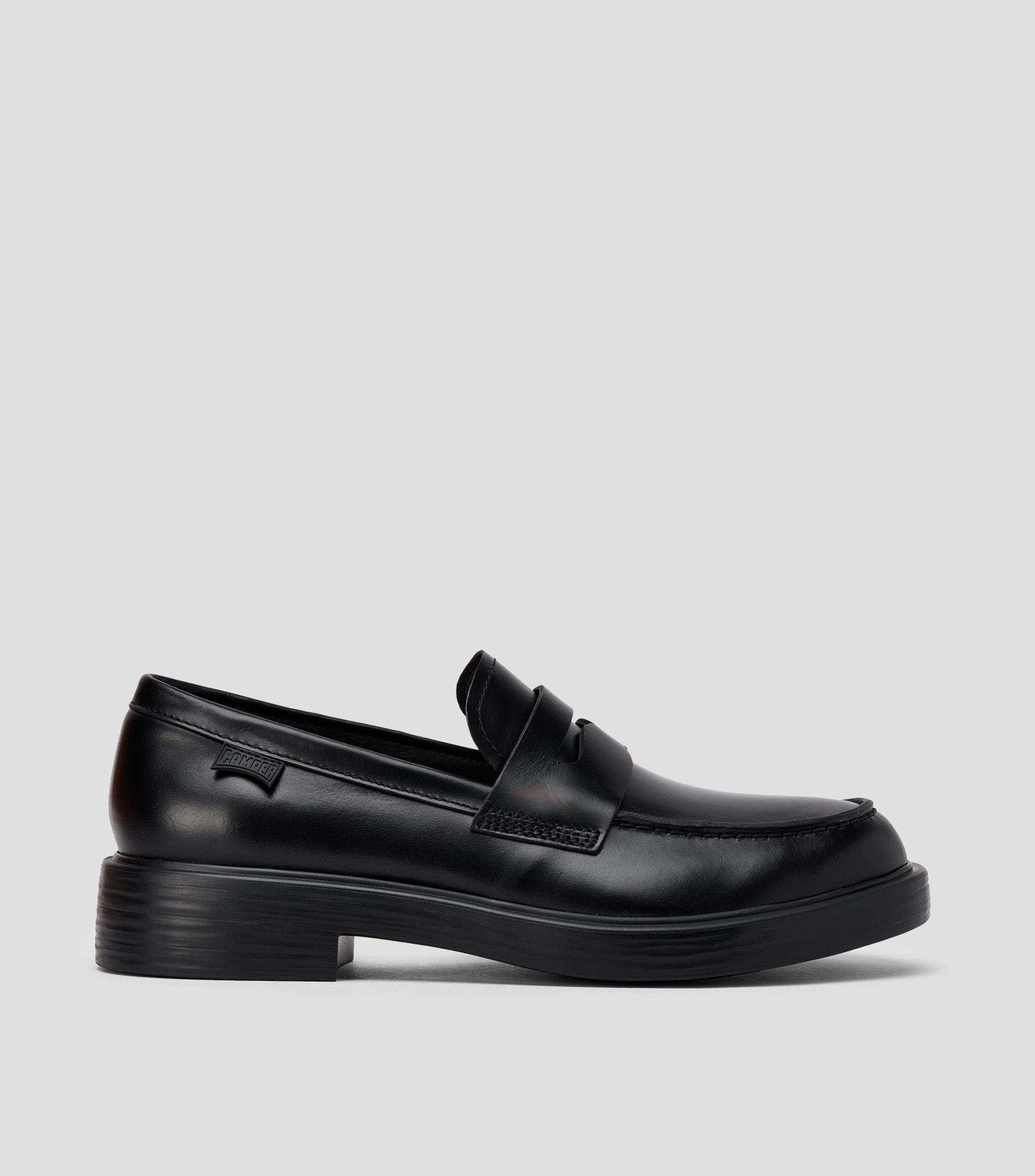 Mocasines Dean en piel con cintillo Hombre