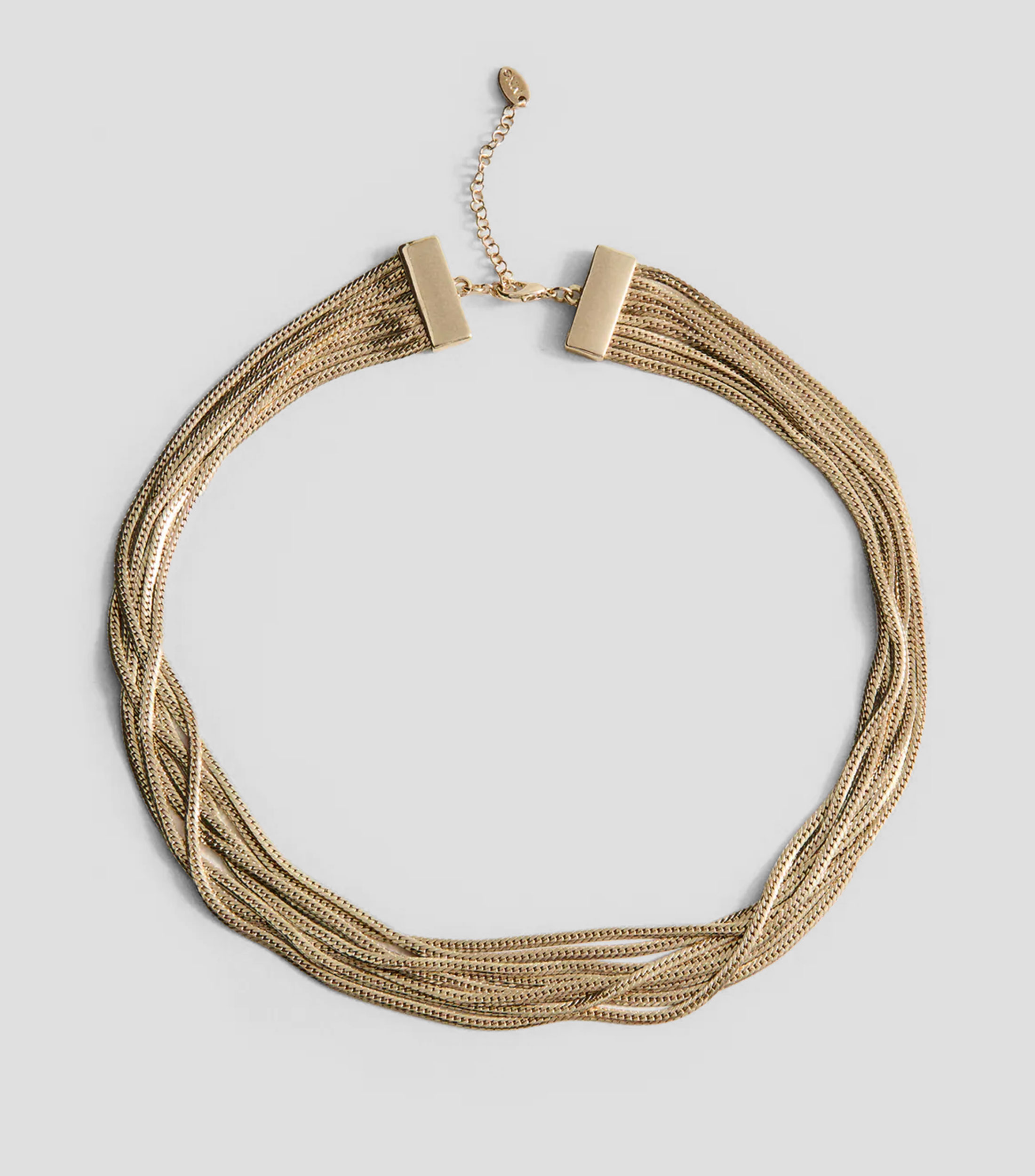 Collar combinado cascada Mujer