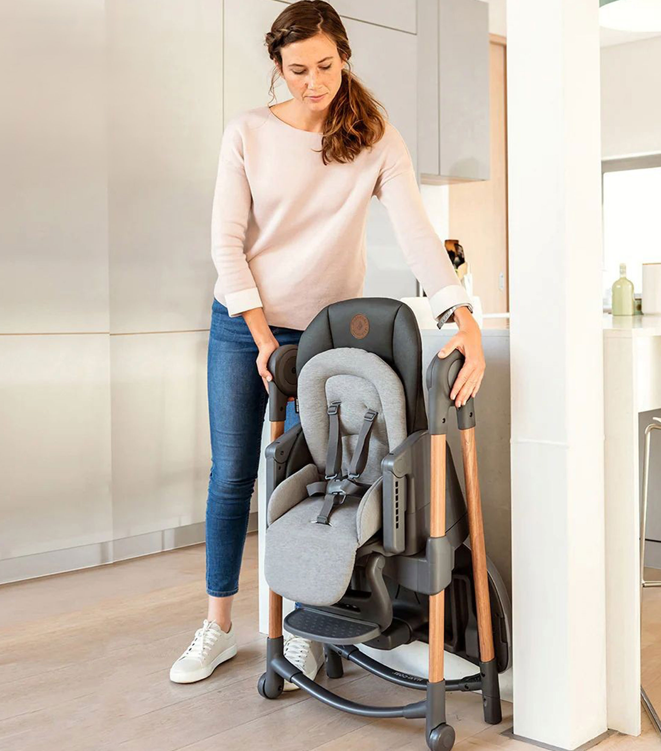 Maxi Cosi Silla Alta Minla Gris