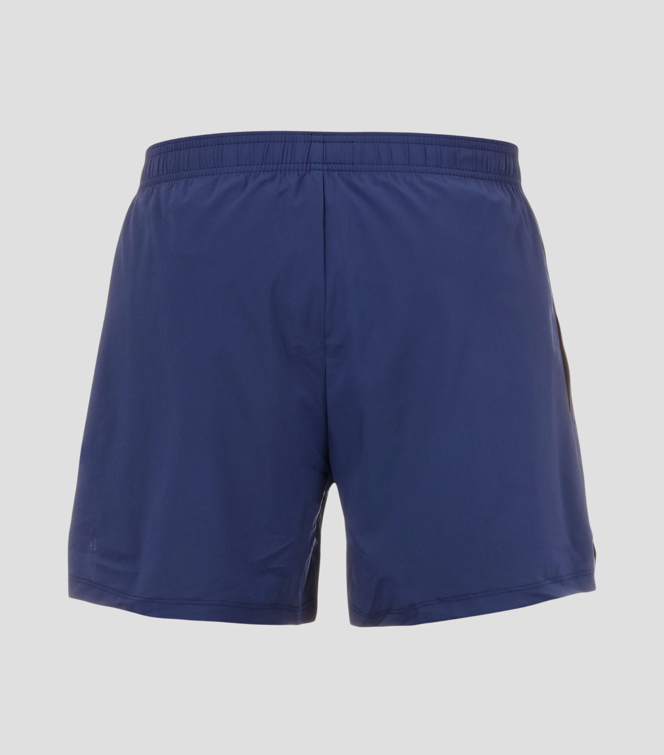 Short para correr liso Hombre