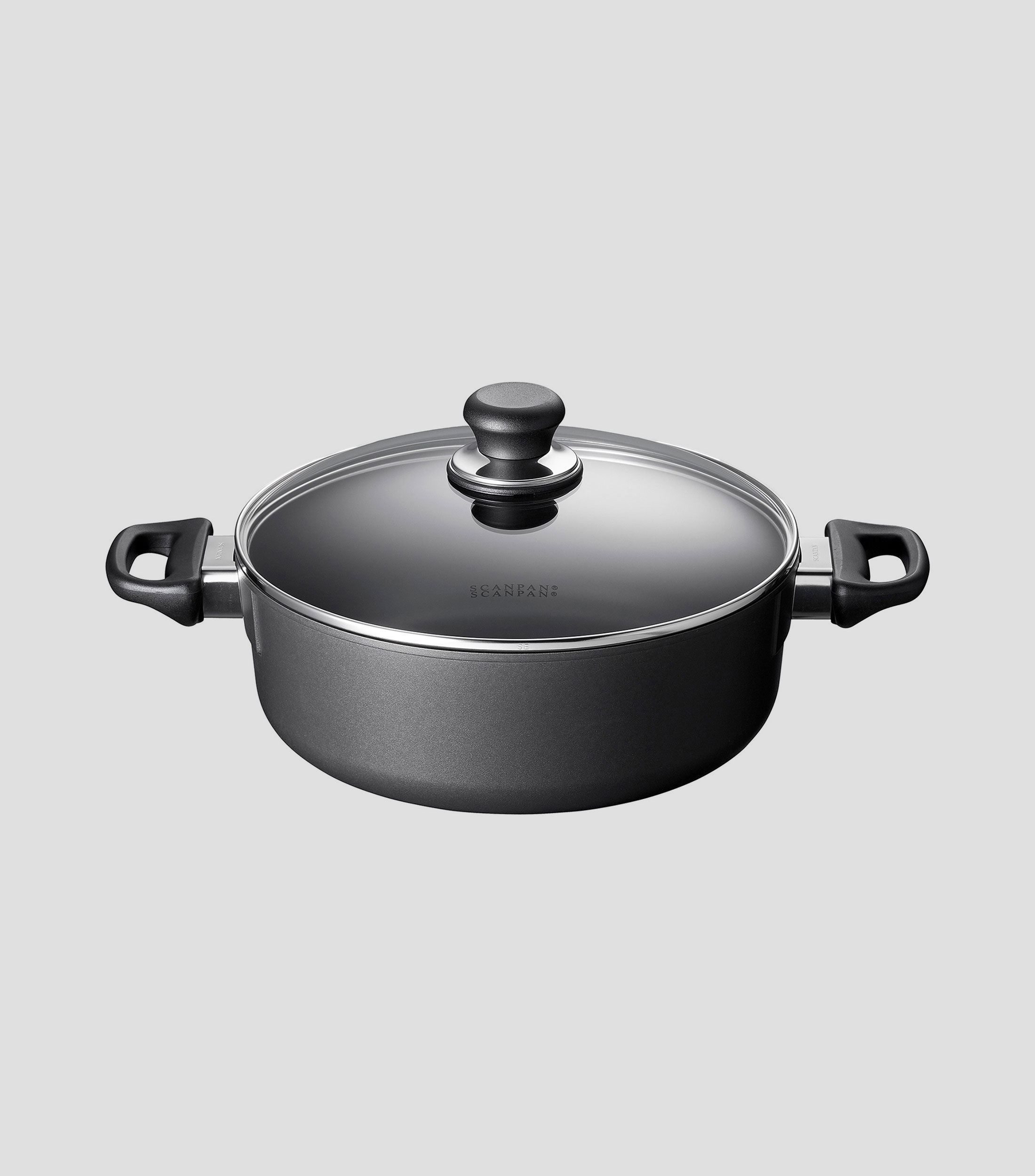Cacerola con tapa Classic Induction en aluminio 26 cm