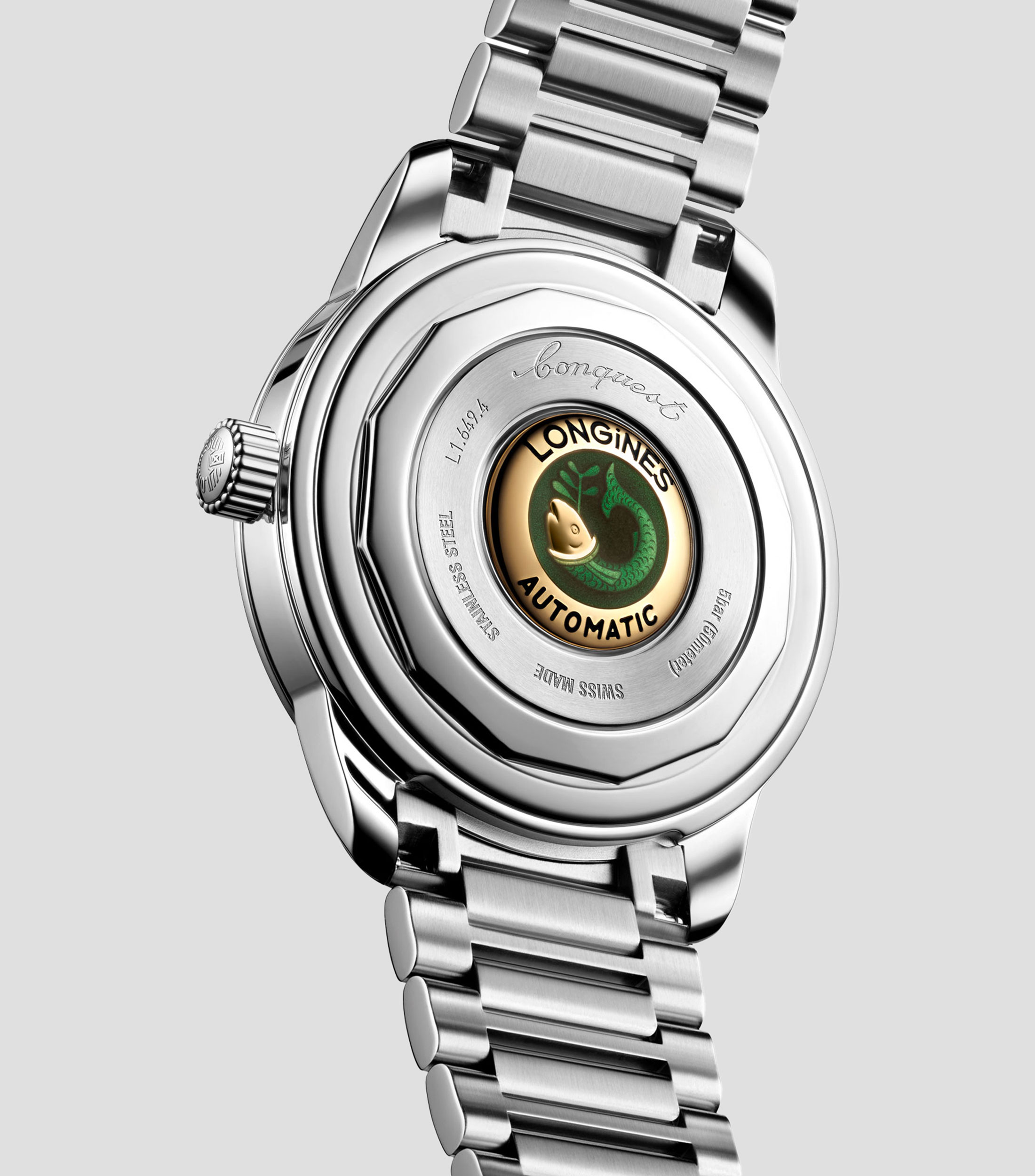 Reloj para hombre Conquest Heritage de vestir, plateado
