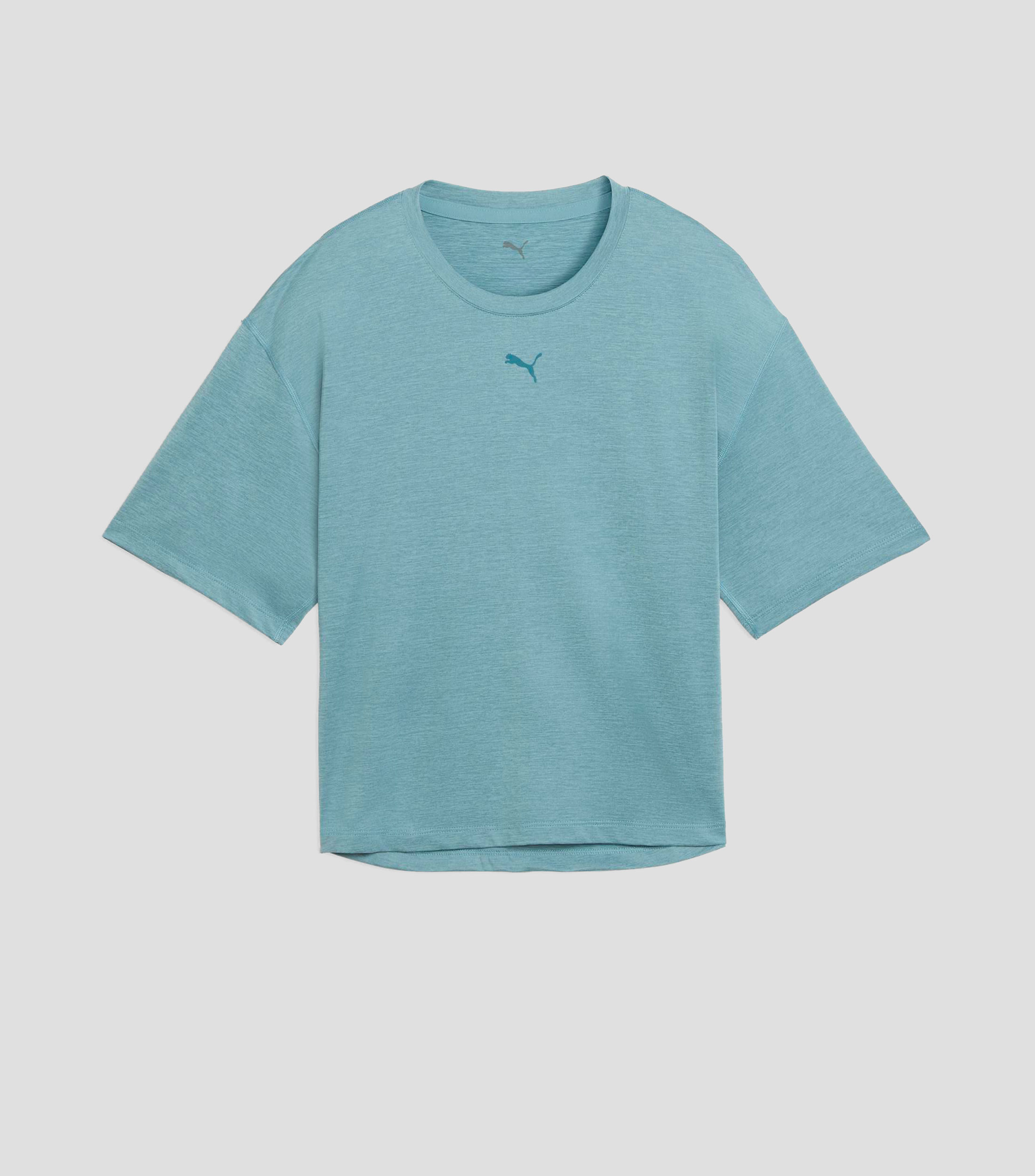 Playera cuello redondo manga corta lisa Mujer