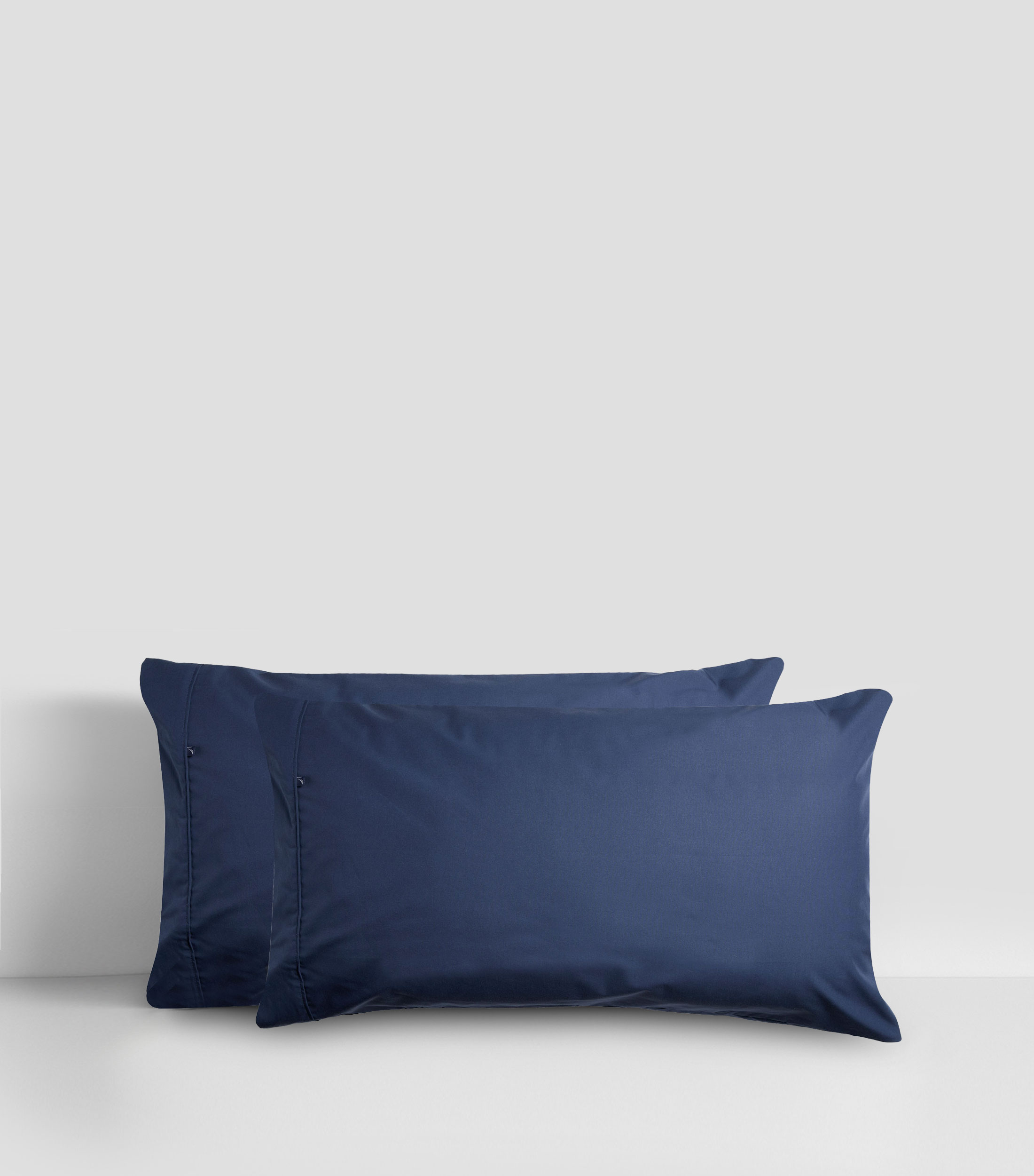 Juego de fundas para almohada King Size en algodón Capta Ins Azul marino