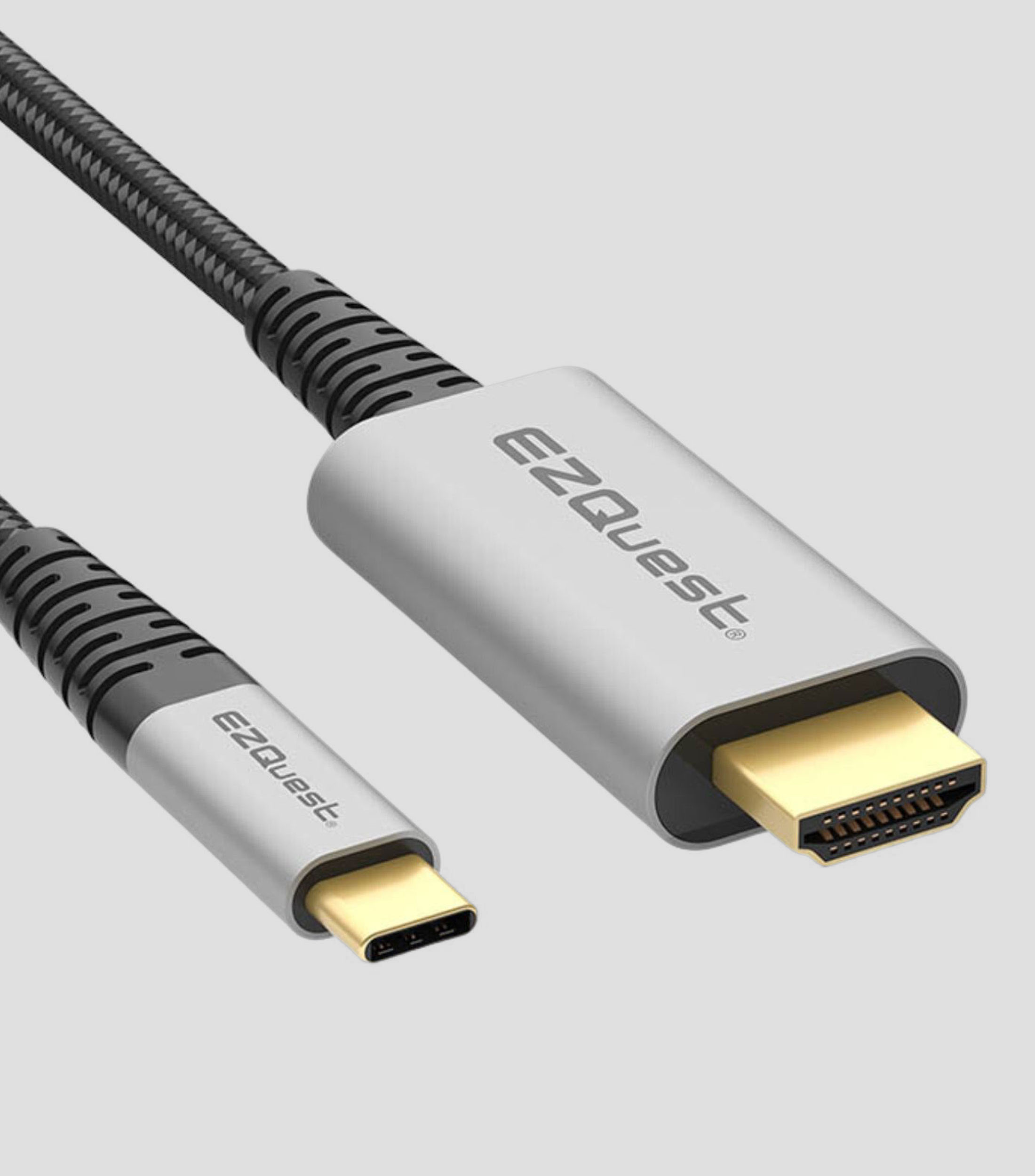 Cable USB-C a HDMI Negro 2.2 m