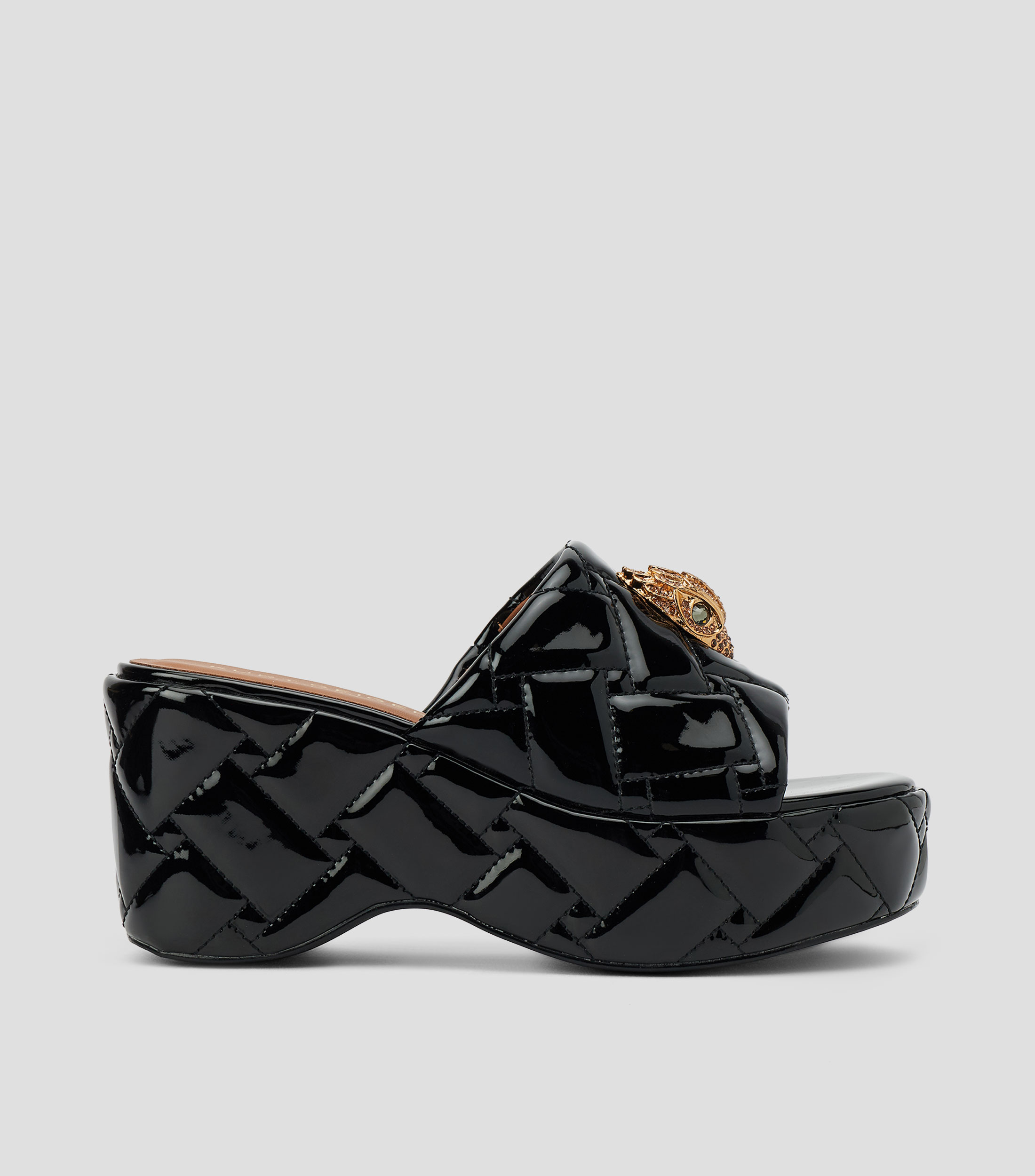 Sandalias con tacón cuña de 8 cm Mujer