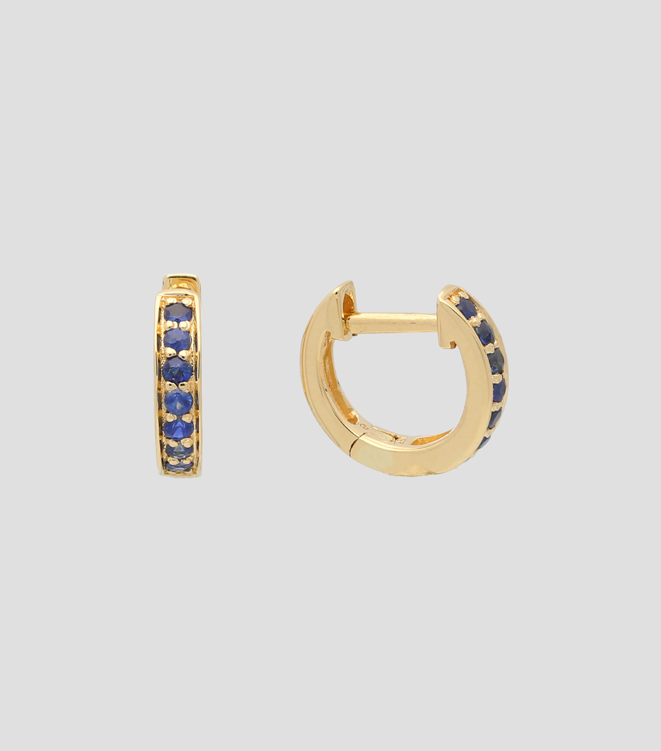 Aretes en oro amarillo 18 Kts Mujer