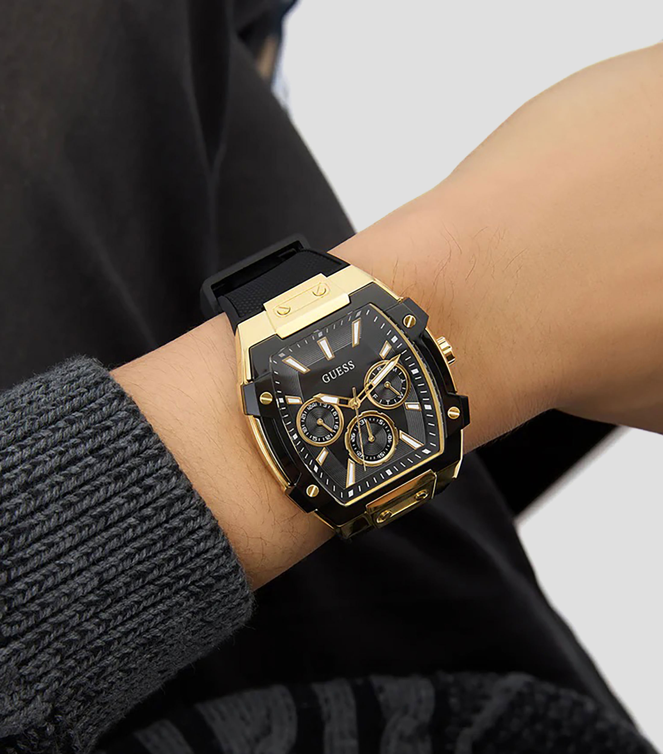 Reloj para Hombre Phoenix casual dorado/negro