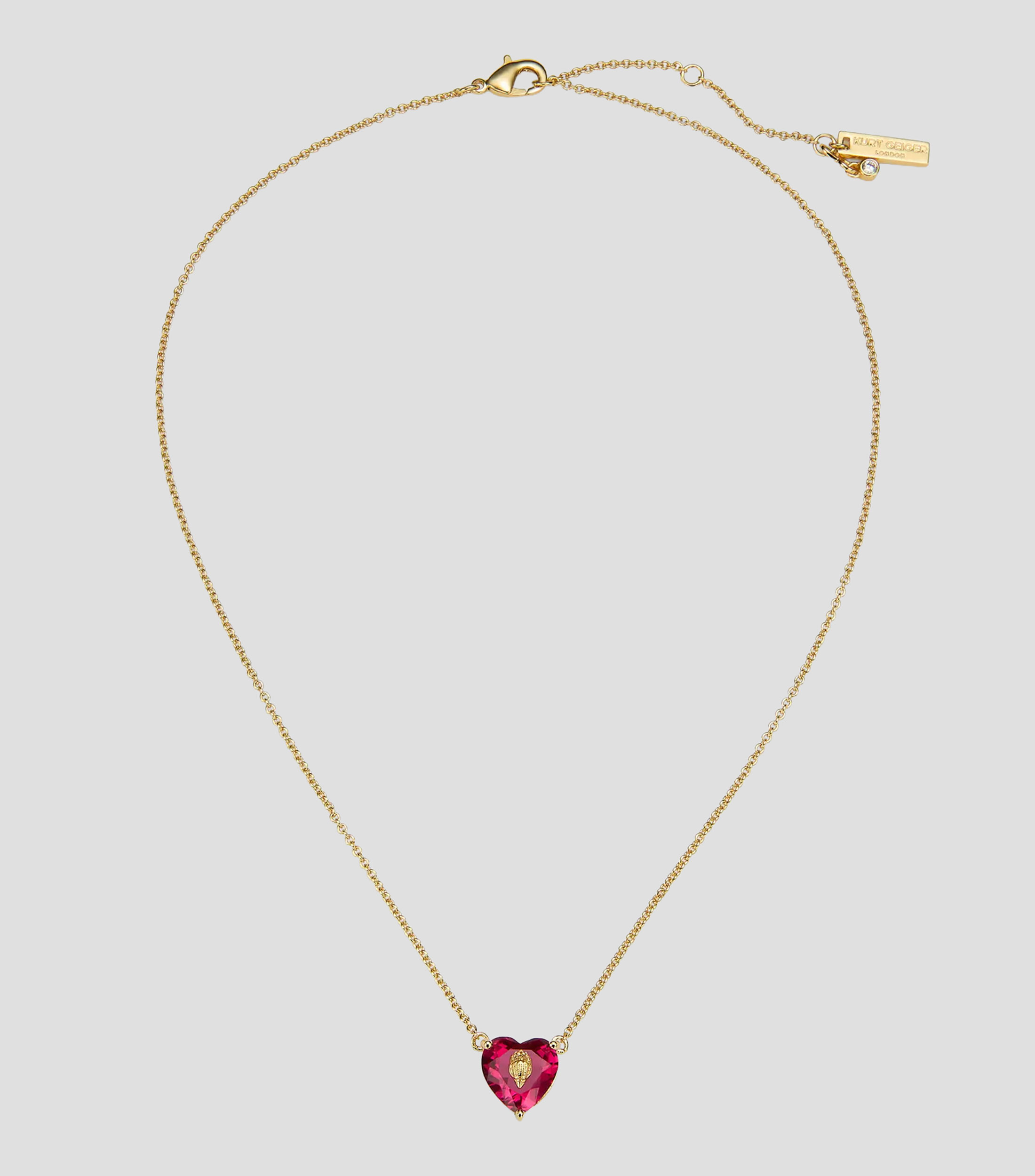Collar Crystal Heart con cristal Mujer