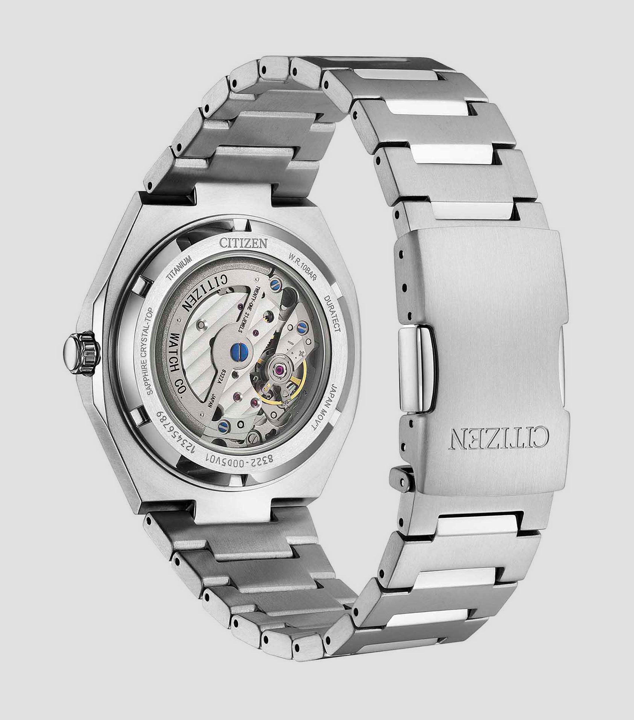 Reloj para Hombre Zenshin Casual Azul, Plateado