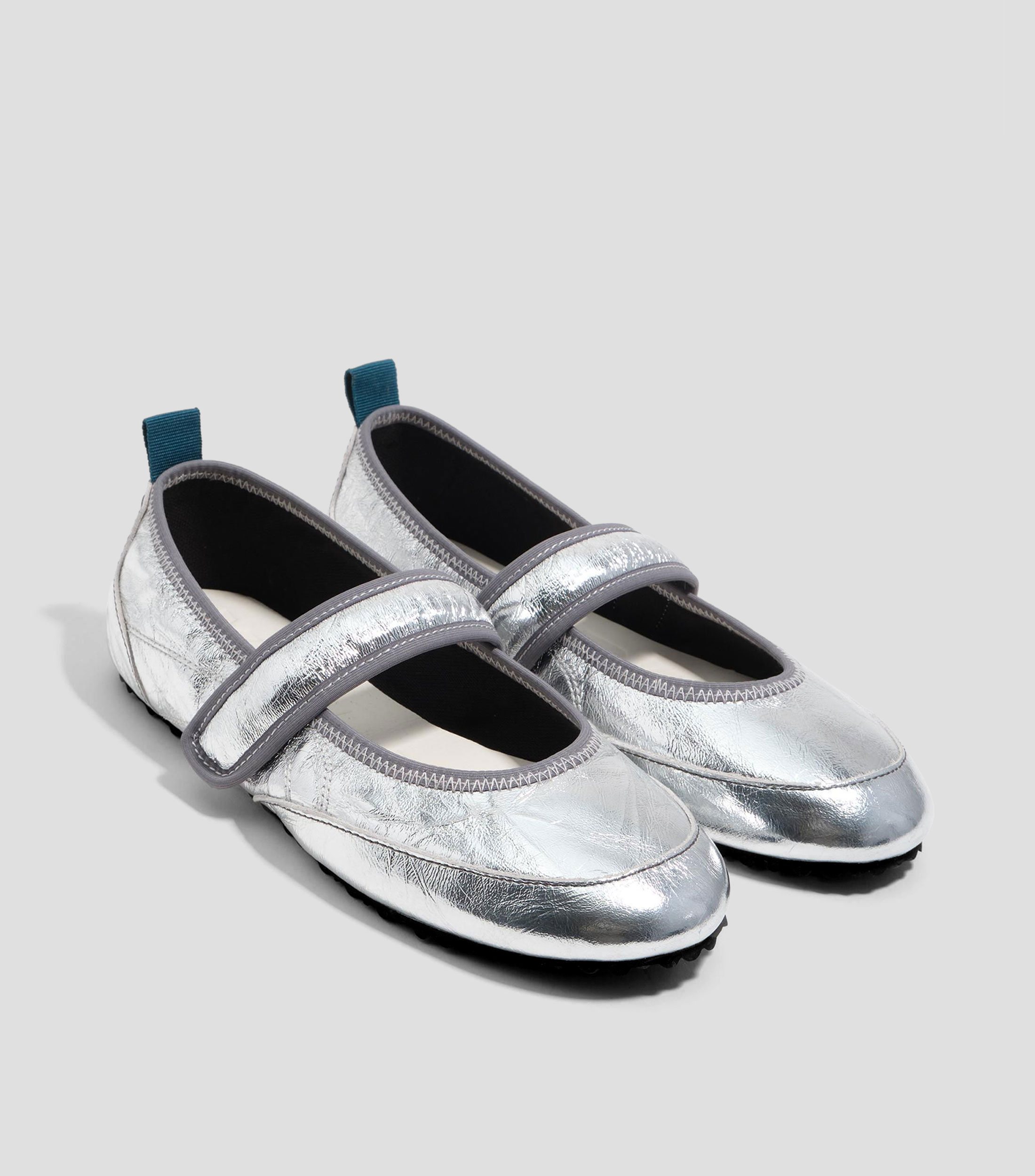 Flats deportivos piel Mujer
