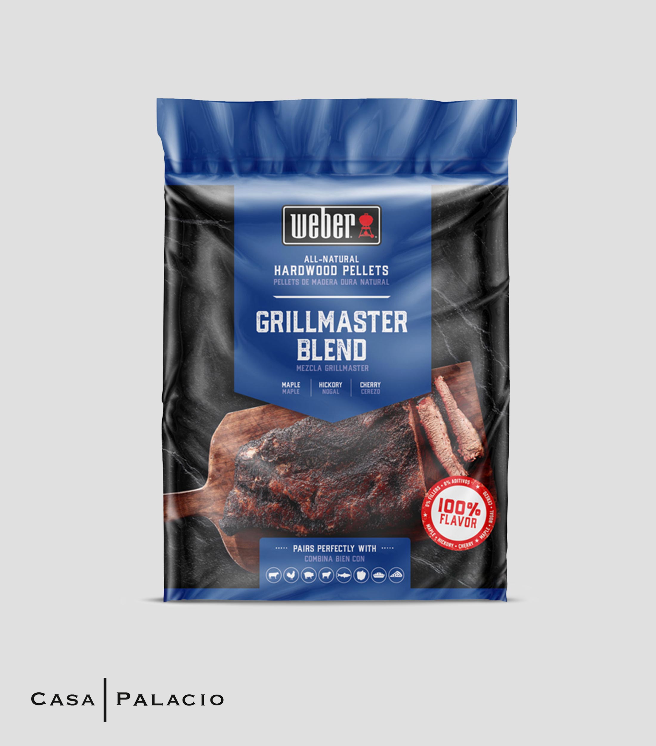 Pellets Grillmaster Blend de Madera Natural