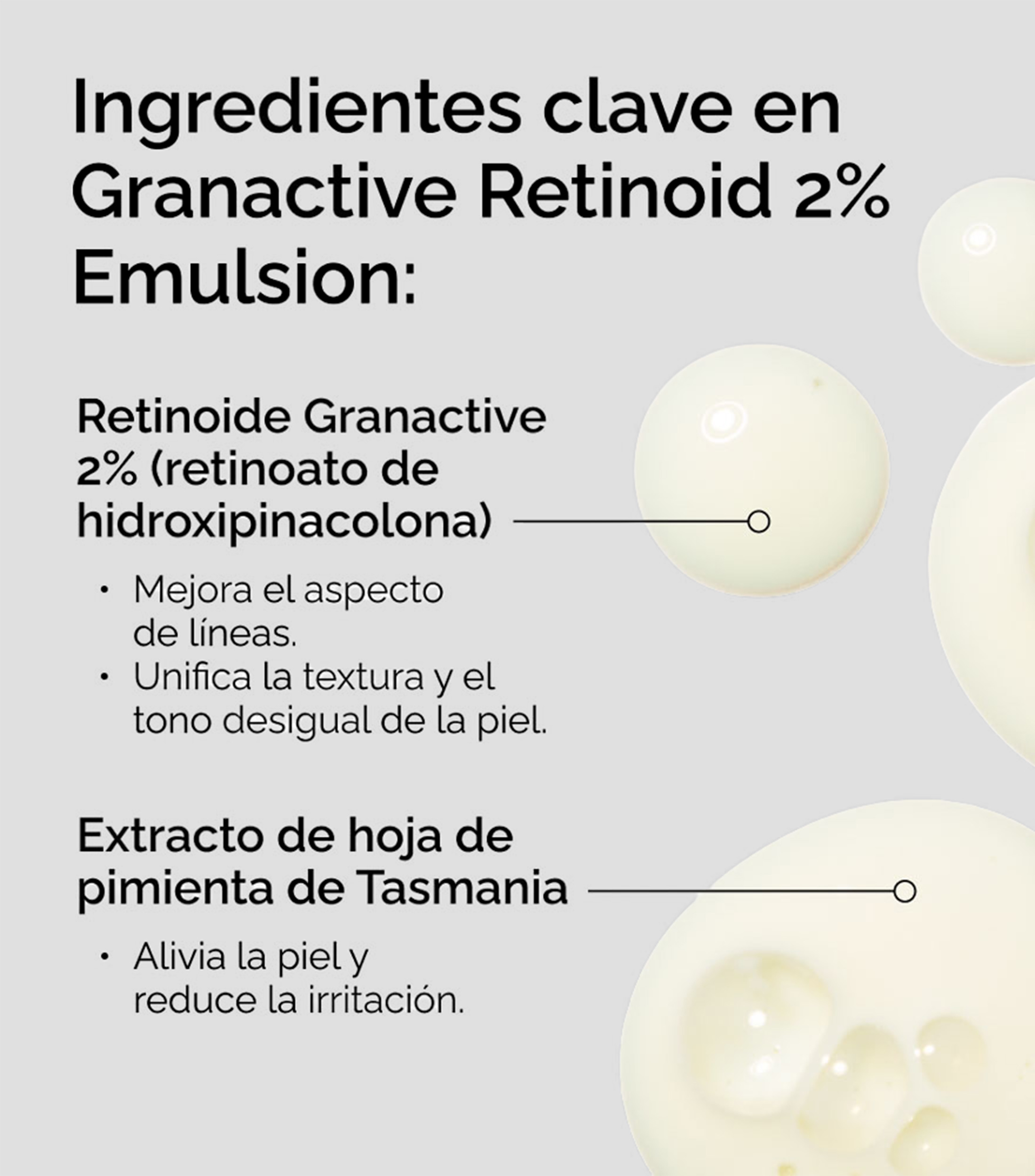 Sérum Antiedad Granactive Retinoid 2% Emulsion, 30 ml