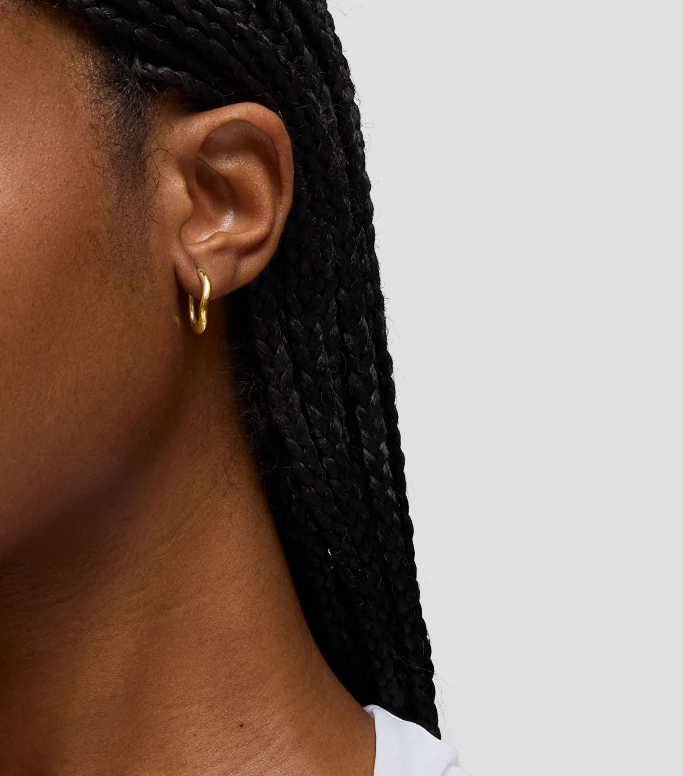 Aretes en Oro amarillo de 18 Kilates Hav Mujer