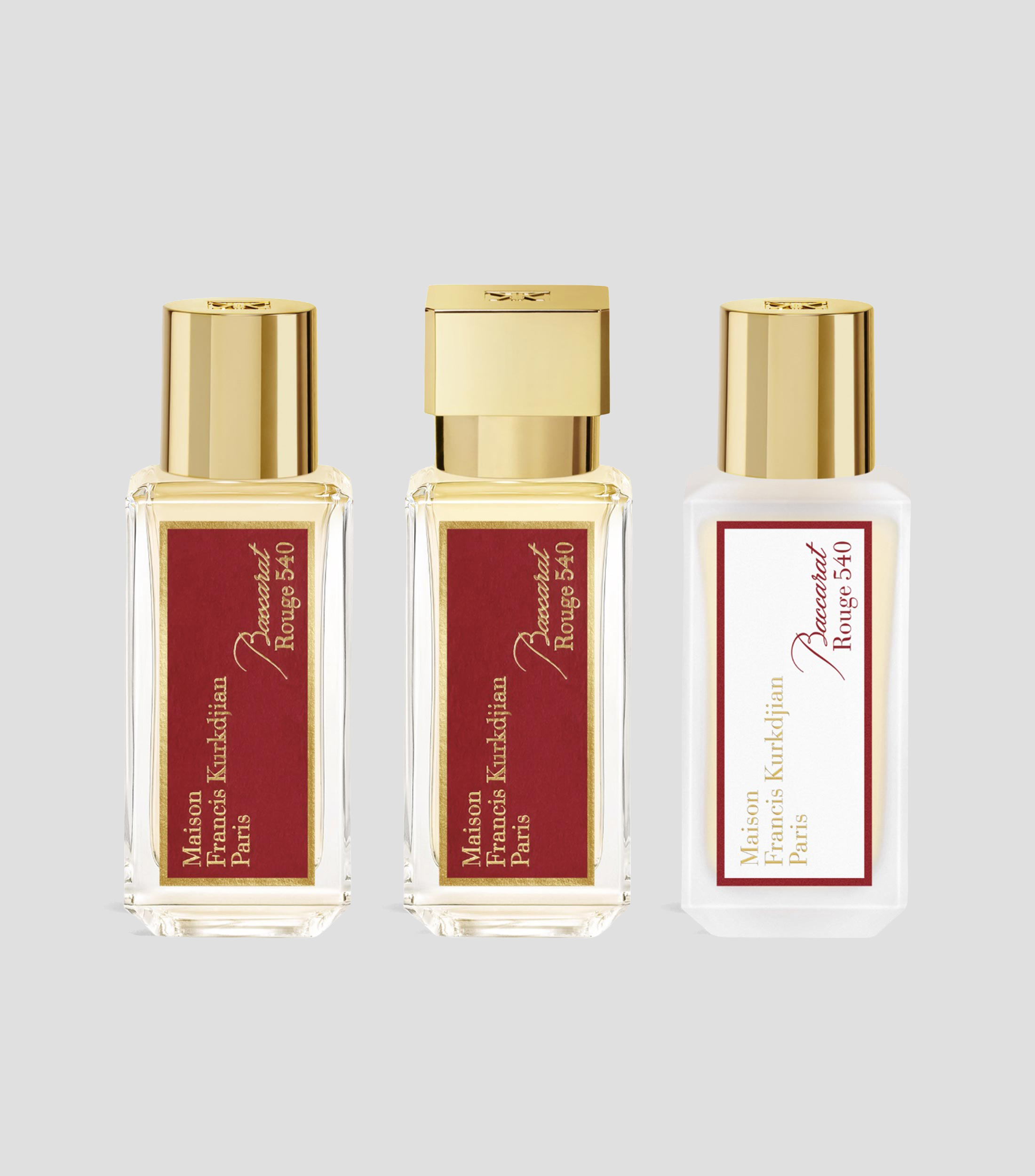 Set de perfumes Baccarat Rouge 540 Unisex
