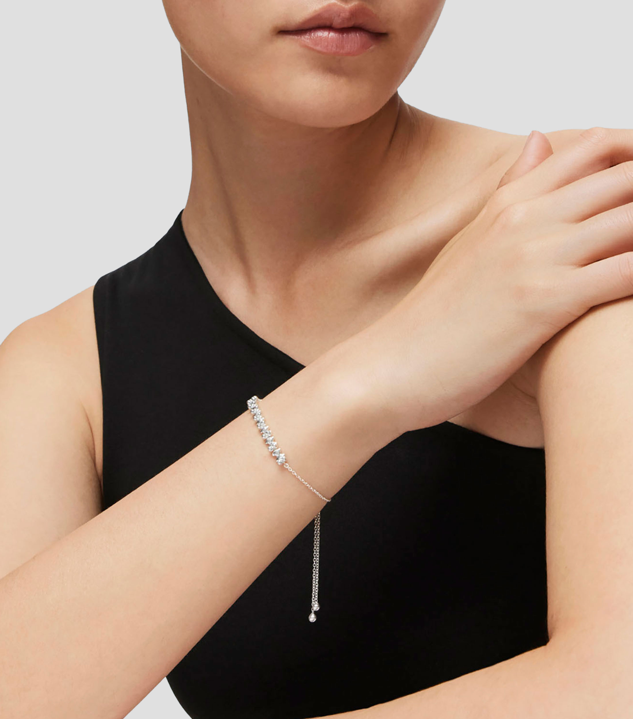Pulsera en plata Mujer