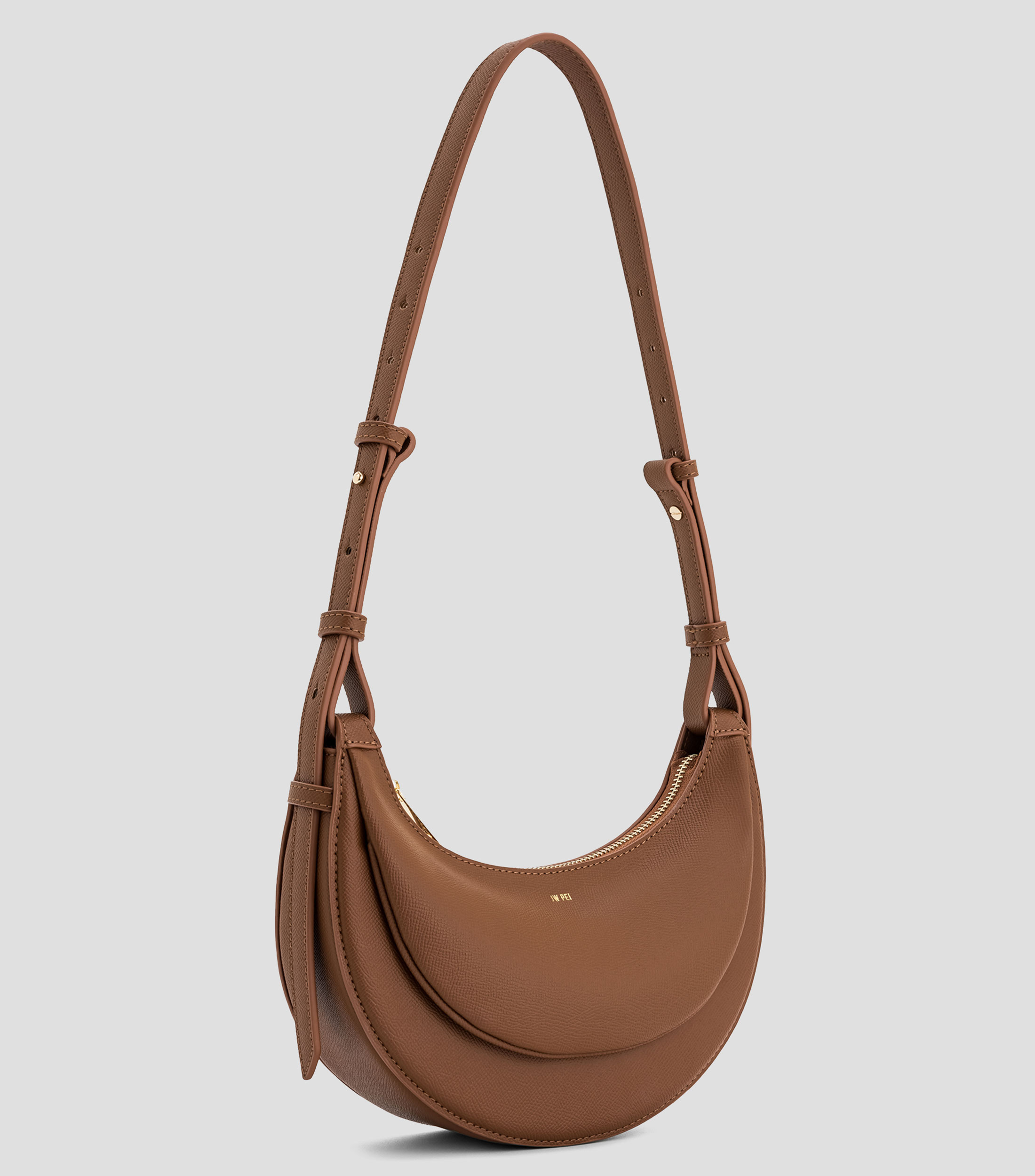 Bolsa crossbody café Sharon lisa Mujer