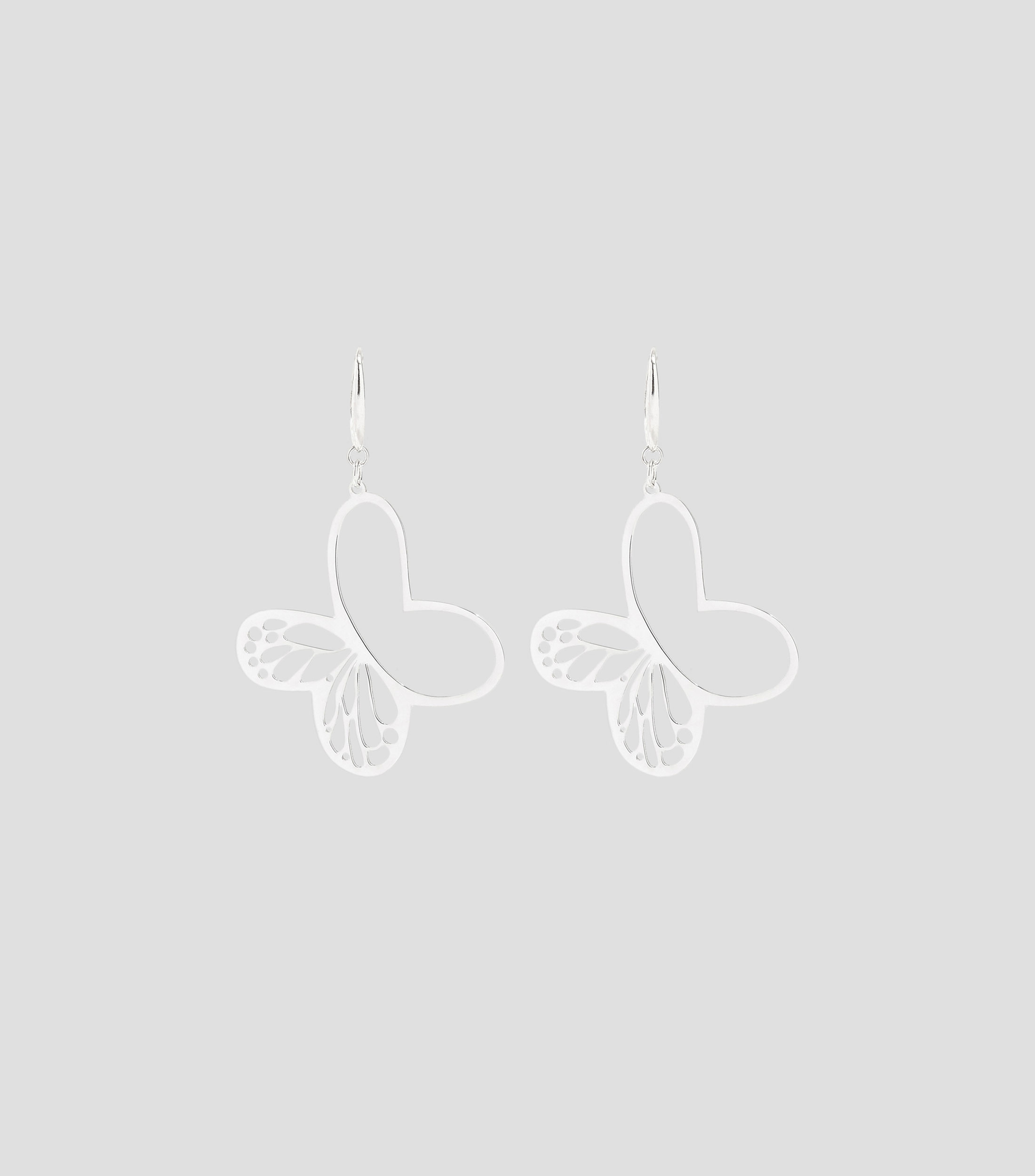 Aretes de plata Mariposa Monarca Mujer