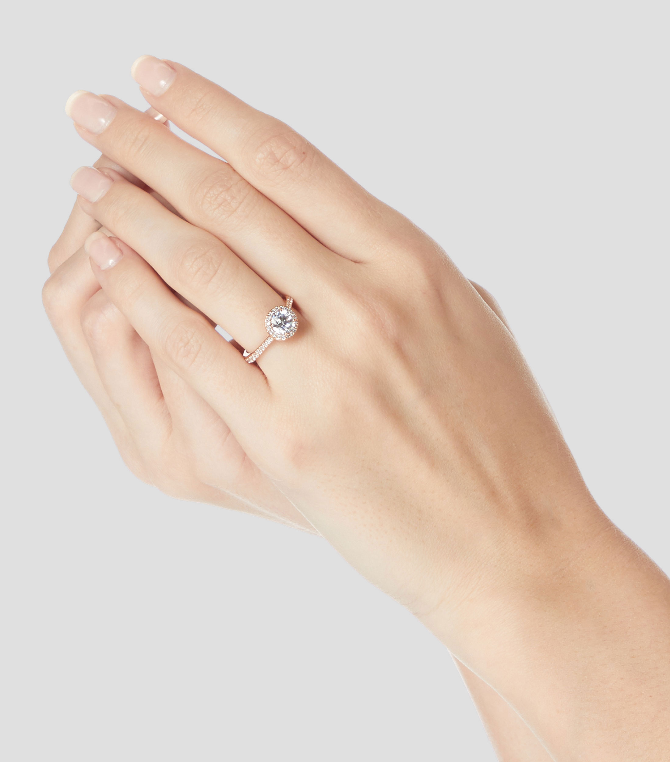 Anillo con cristales Constella Mujer