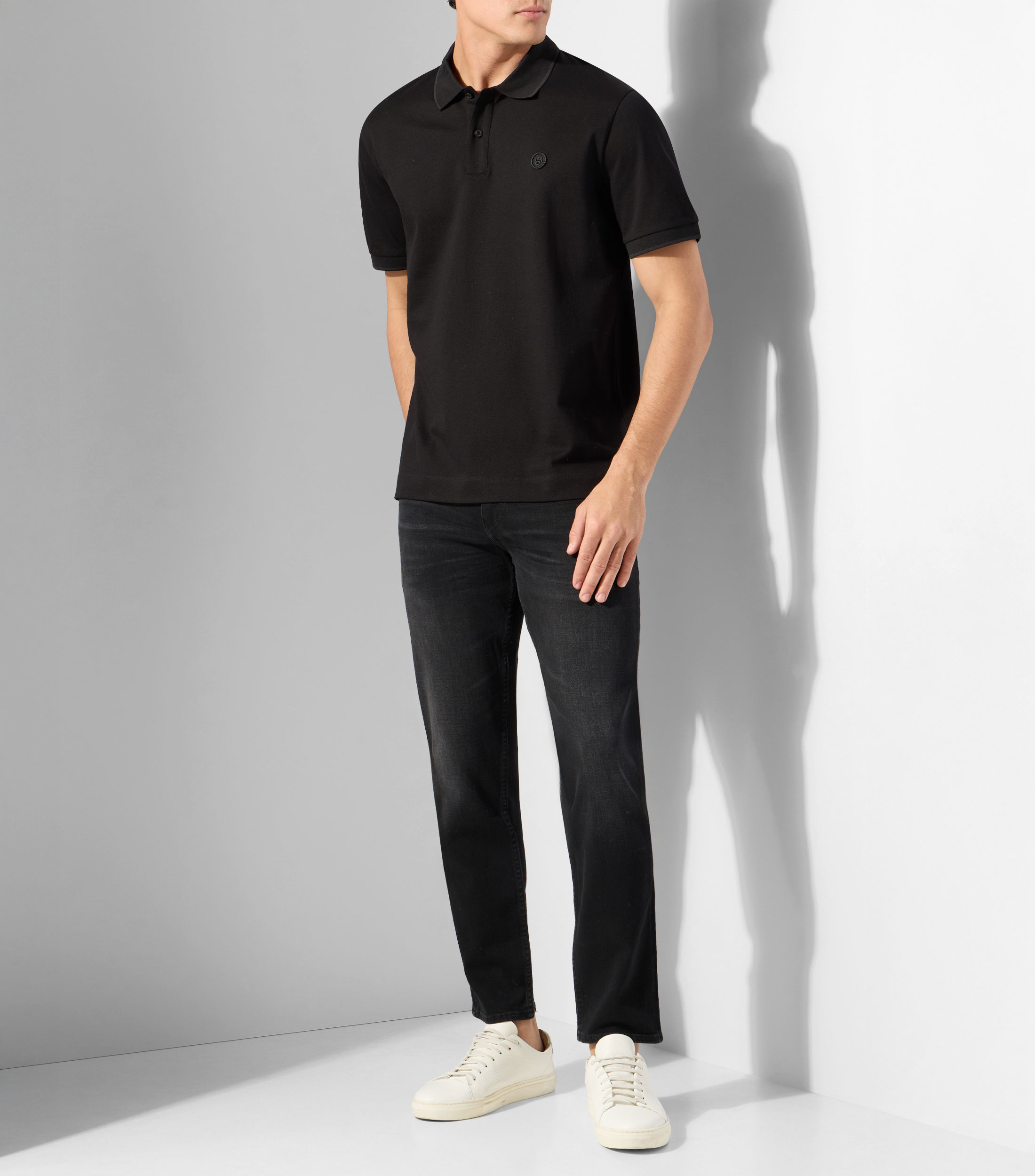 Jeans Maine regular en suave denim Hombre