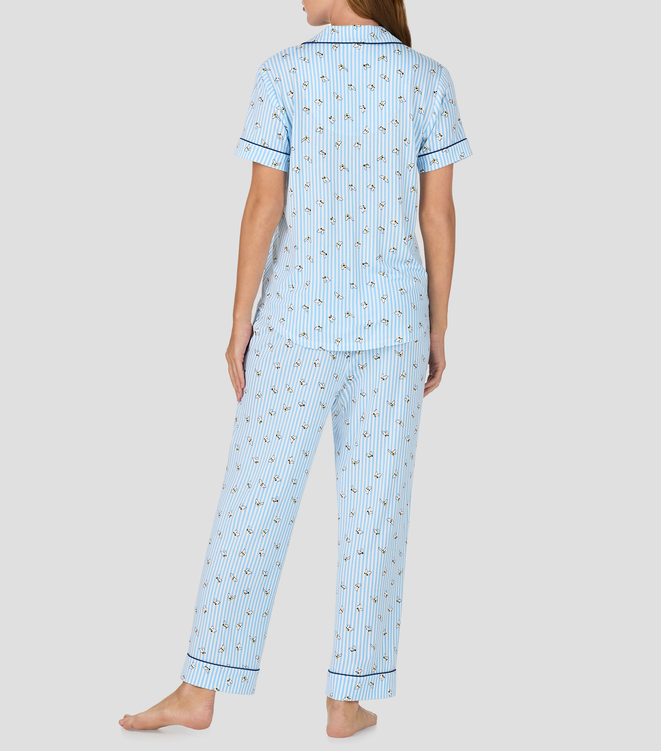 Pijama 2 Piezas rayas Mujer