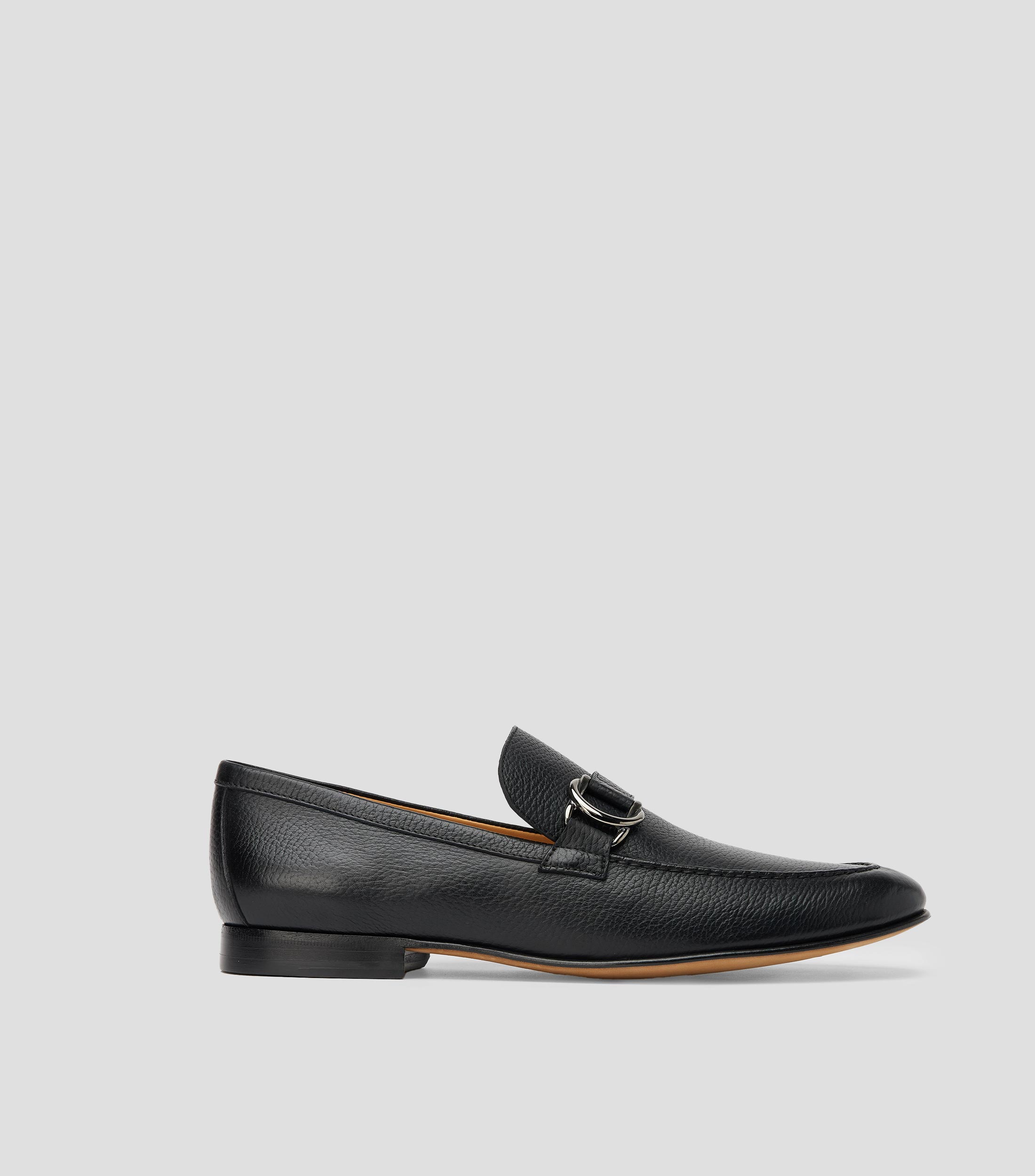 Mocasines en piel Hombre