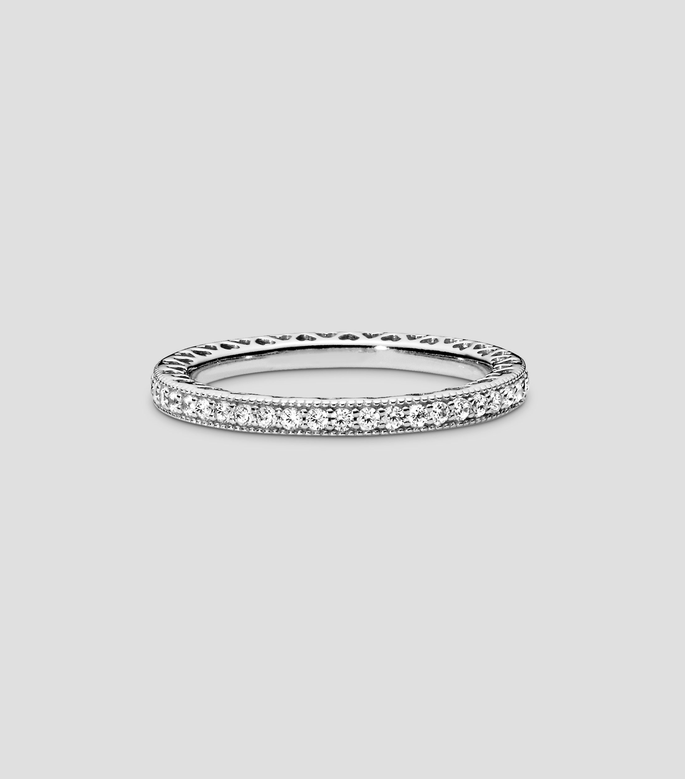 Anillo en plata Hearts of Pandora Mujer
