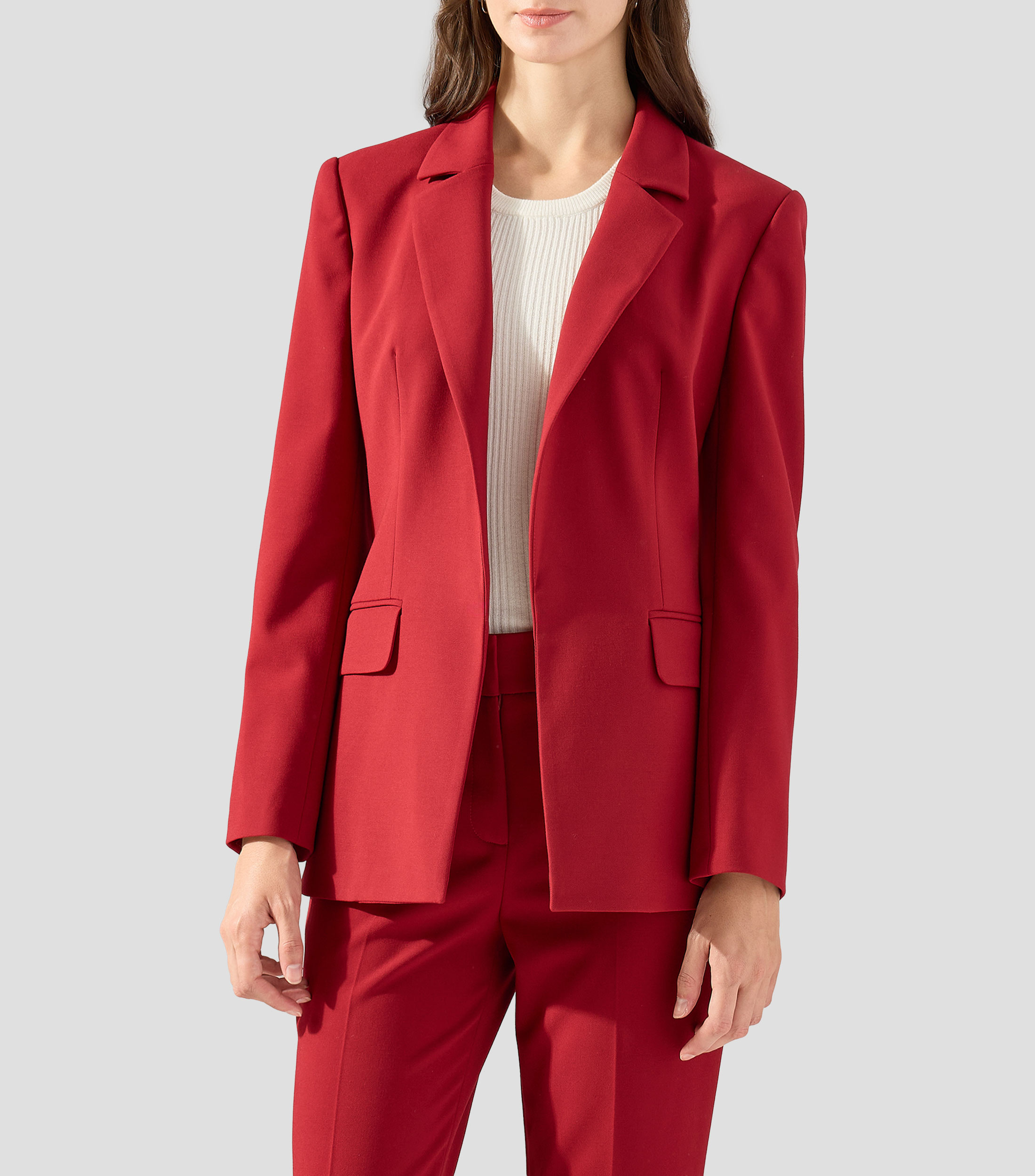 Blazer liso Mujer