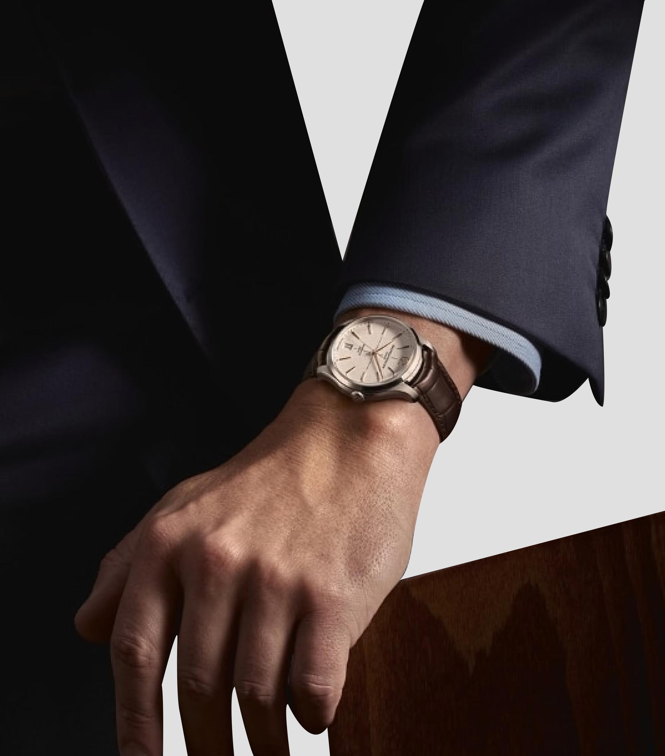 Reloj para Hombre Clifton 10773 Casual Plateado
