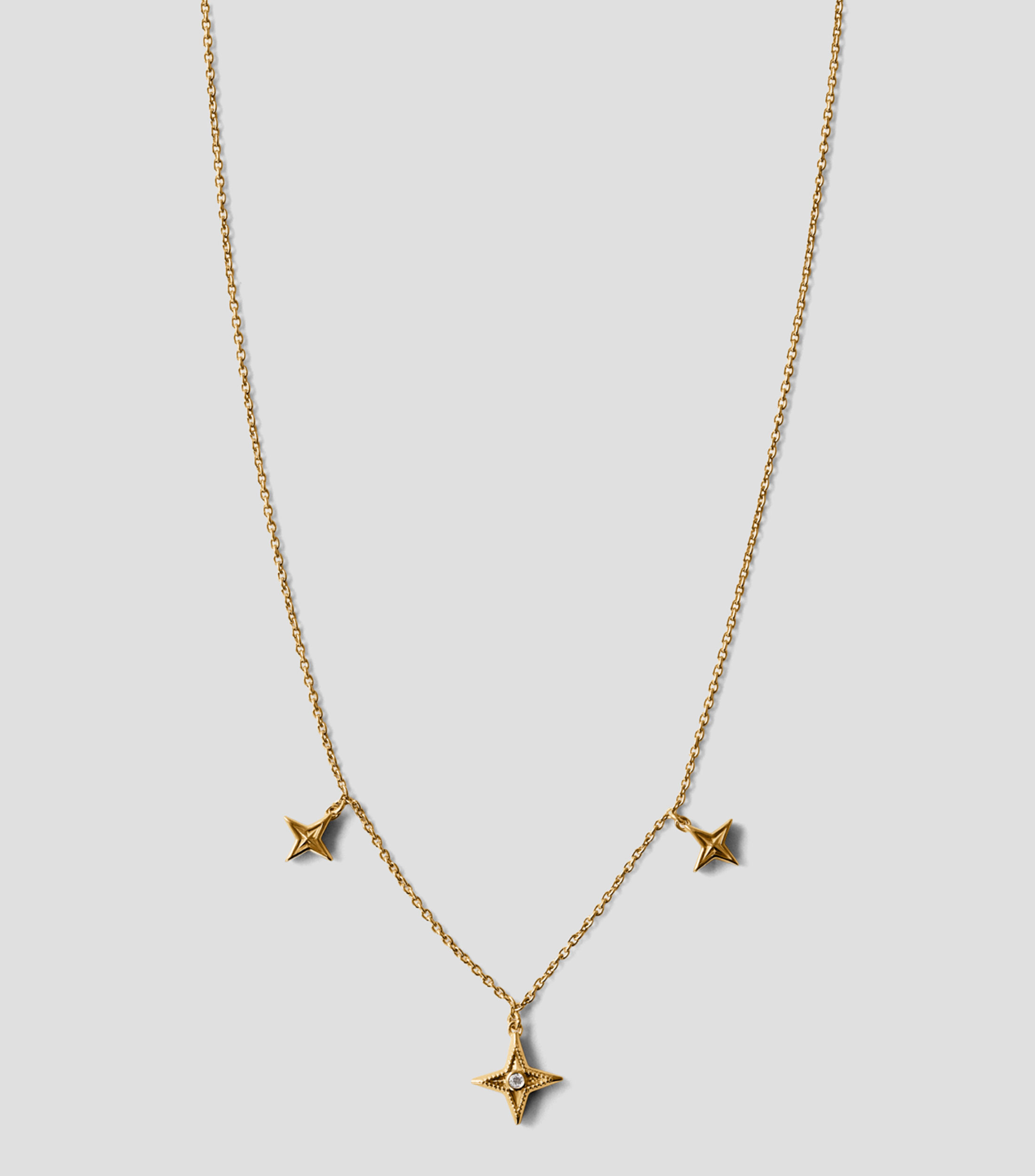 Collar en plata .925 con topacio Stars Mujer